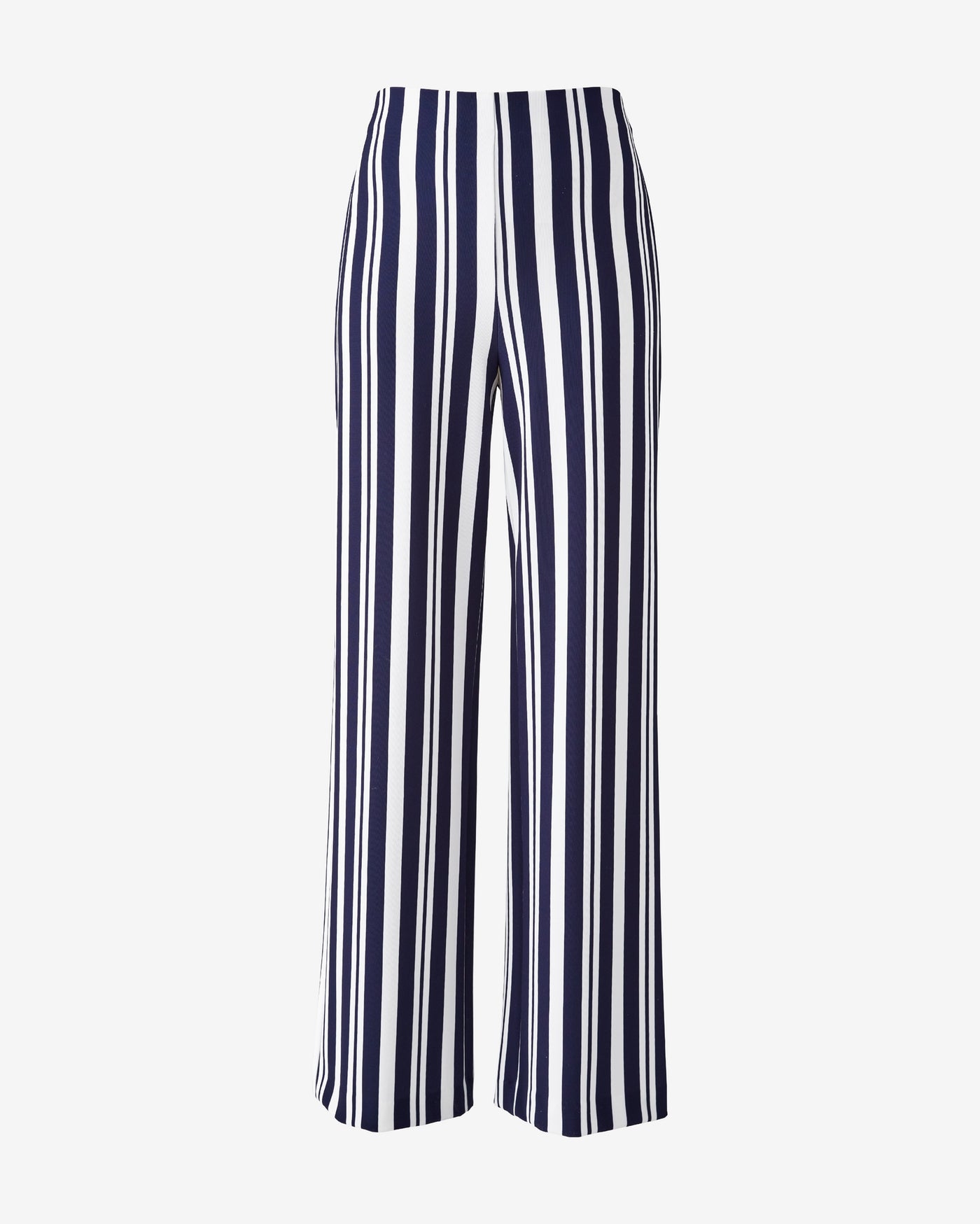 Beyond Travel Print Palazzo Pant Sophisticated Stripe