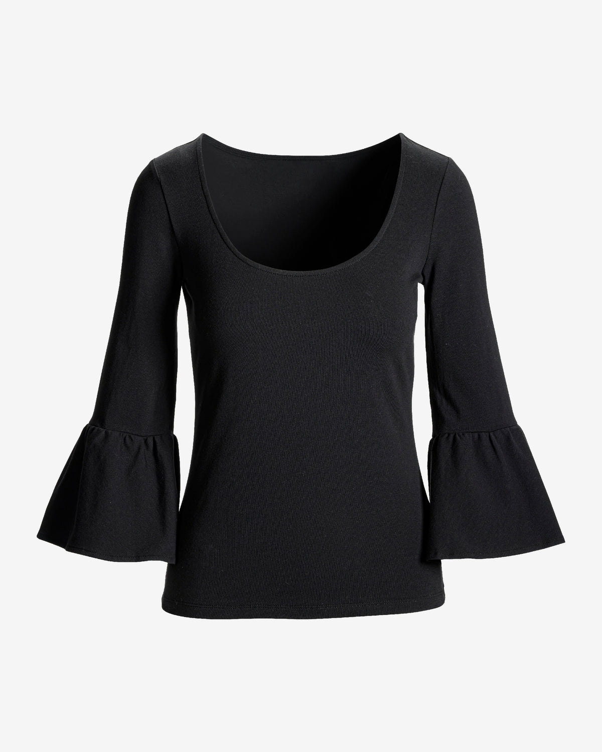 So Sexy Bell Sleeve Top Proper Black