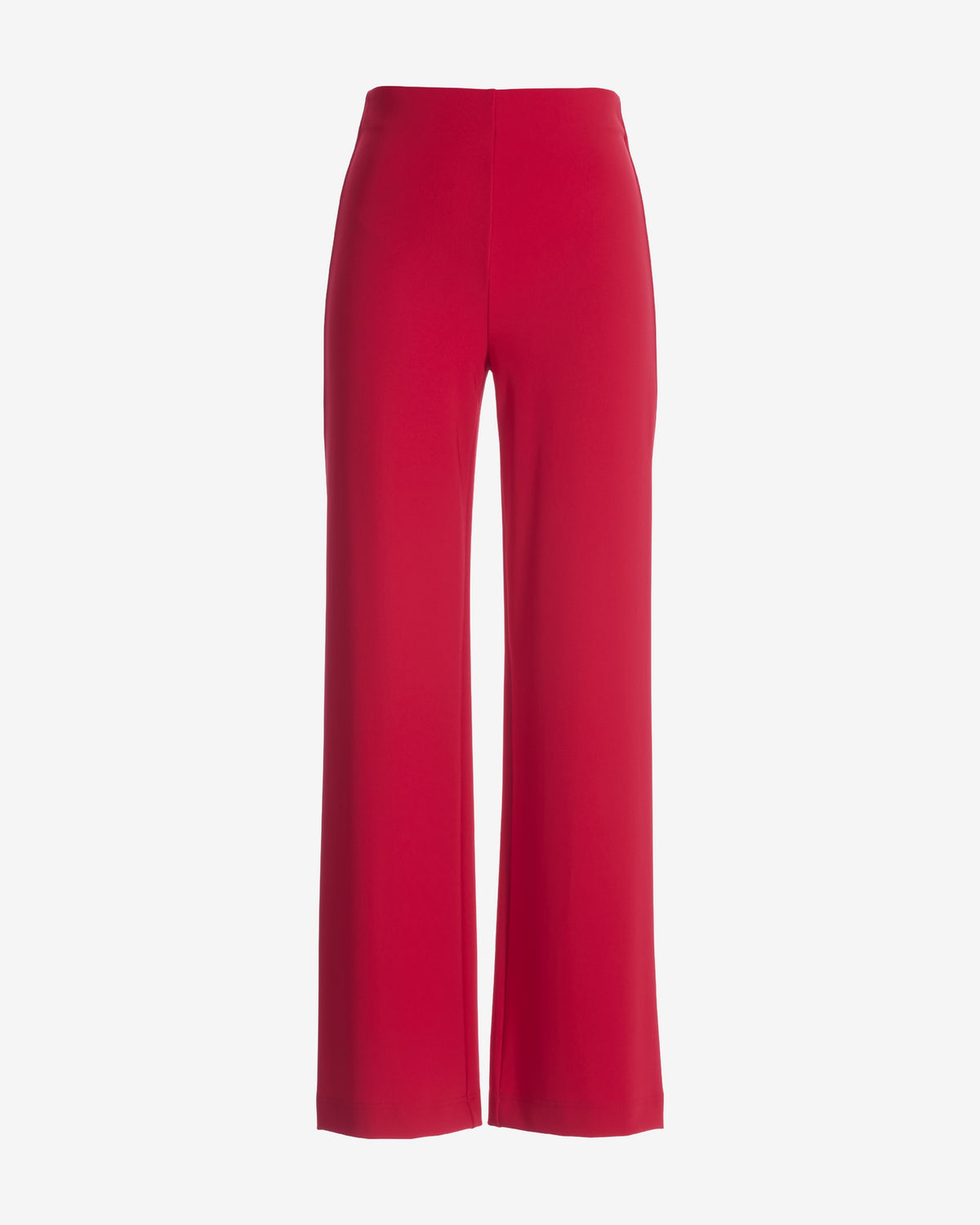 Beyond Travel High Rise Palazzo Pant Tango Red