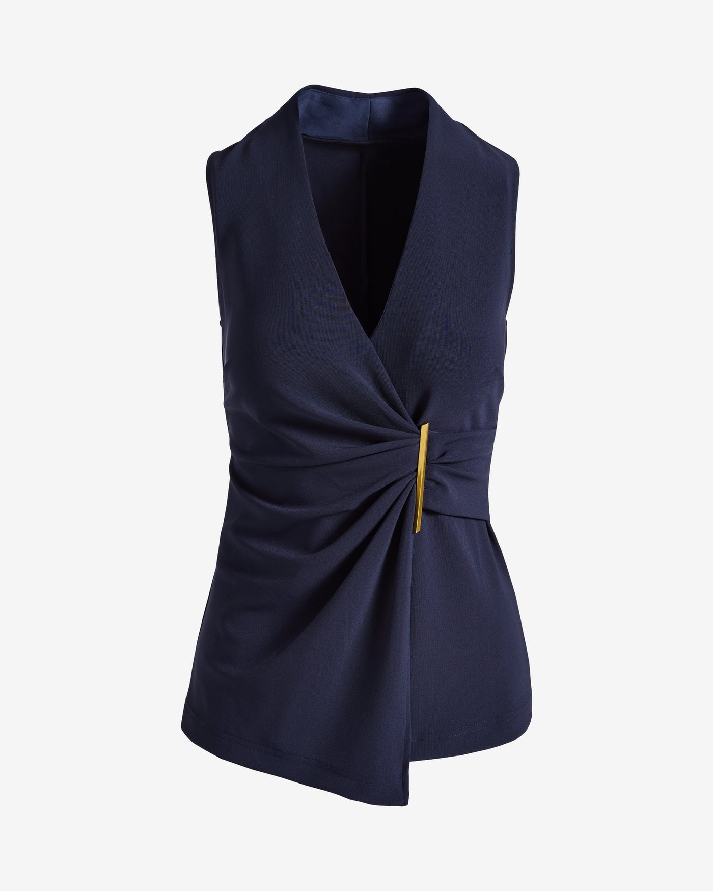 Beyond Travel Hardware Surplice Top Maritime Navy