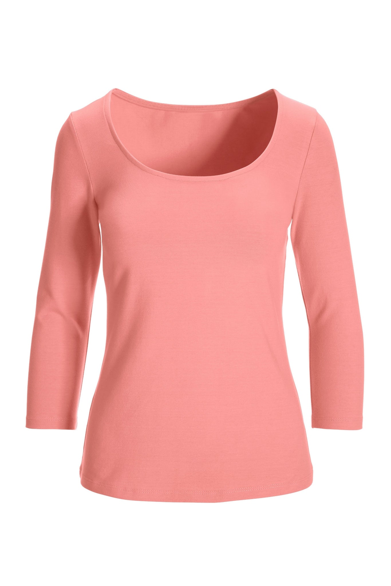 So Sexy Scoop Neck Top Flamingo Pink