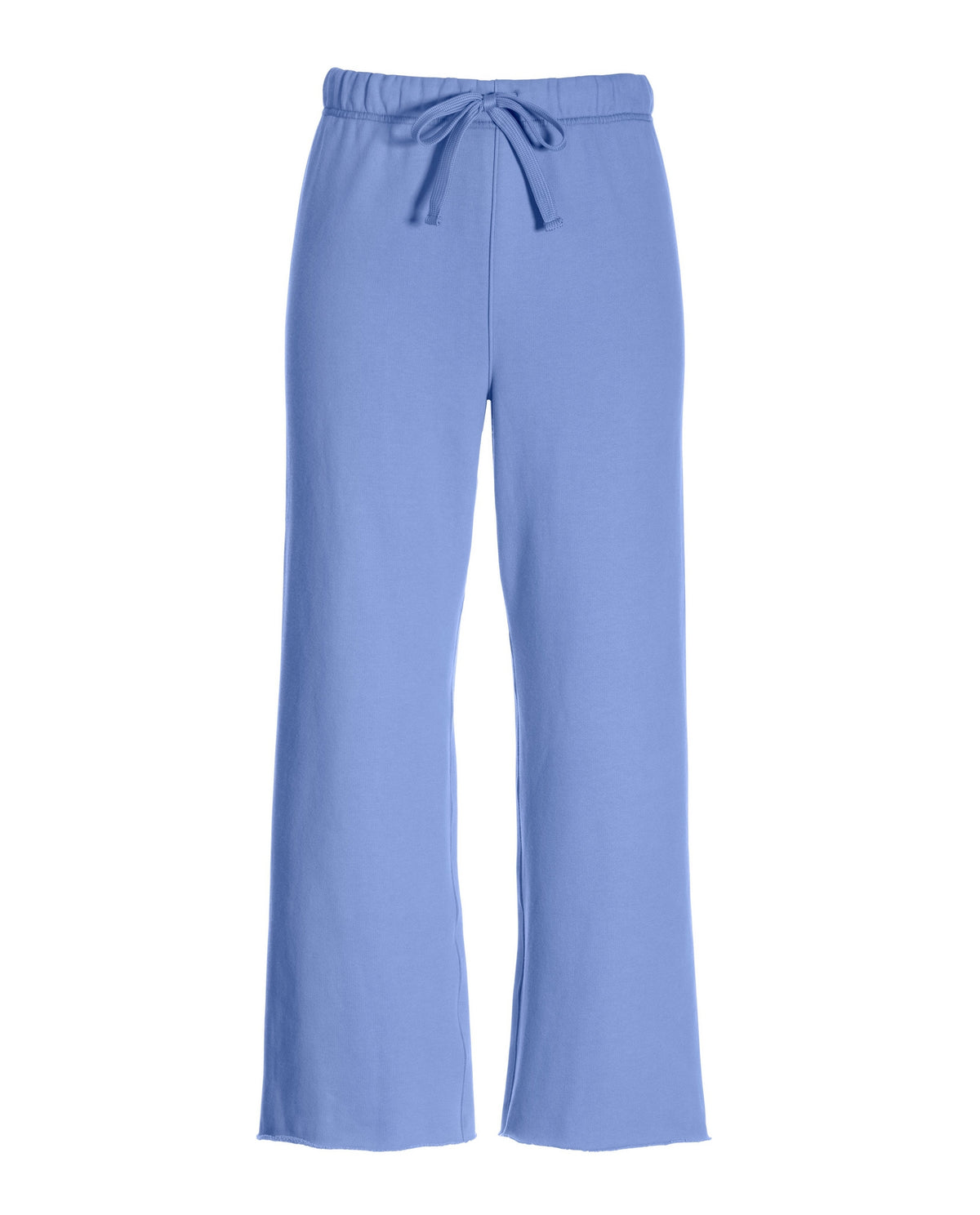 Cotton Comfort Wide Leg Lounge Pant Hydrangea Blue