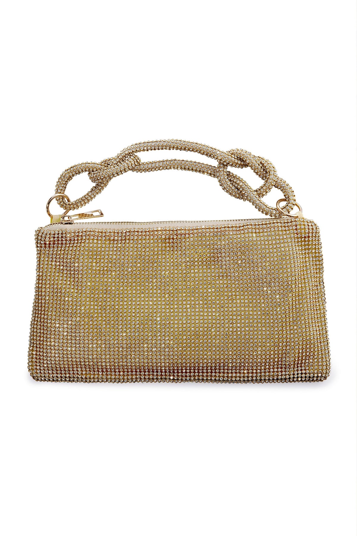 Crystal Mesh Handbag Gold