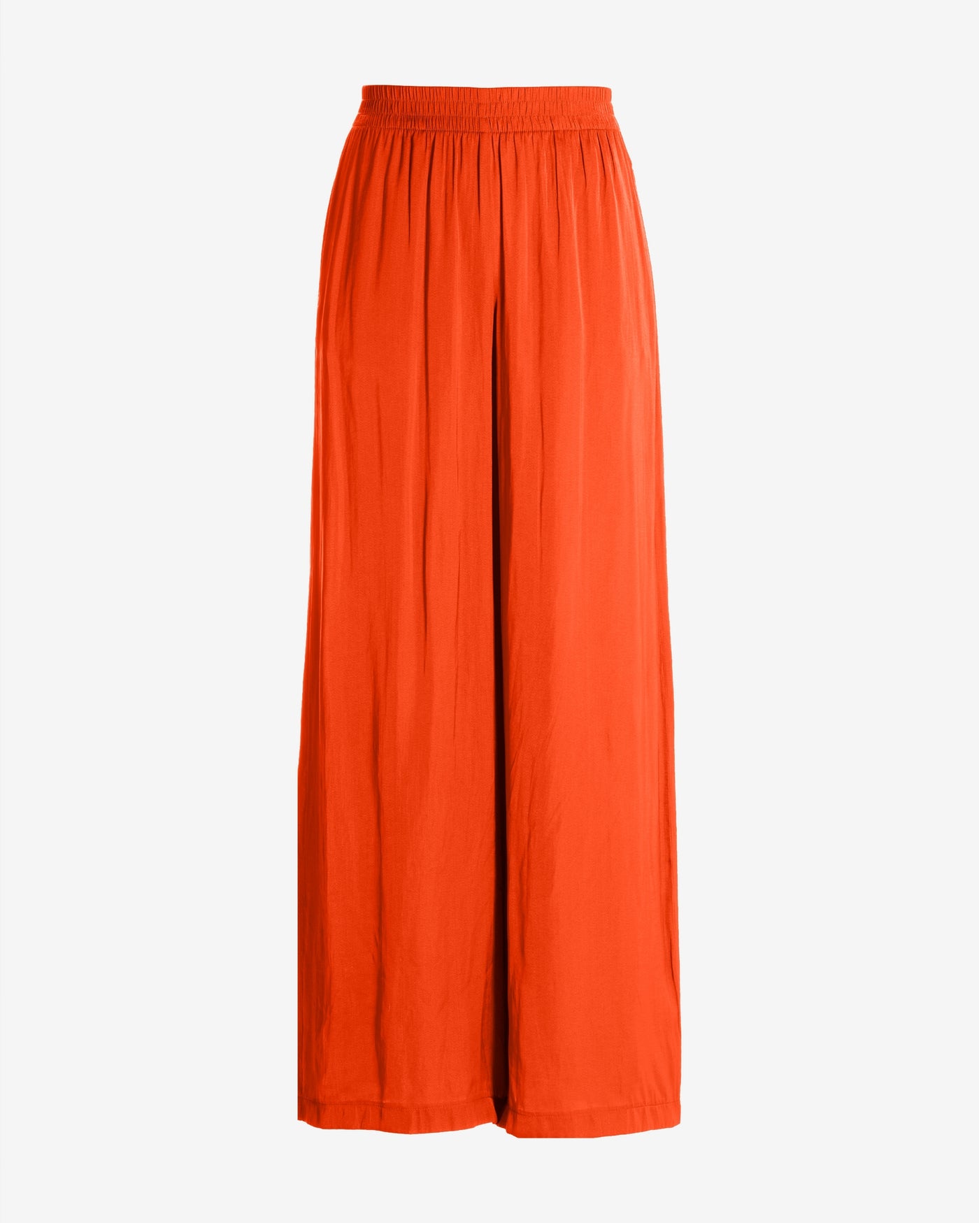 Malibu Flowy Wide Leg Pant Mandarin Red