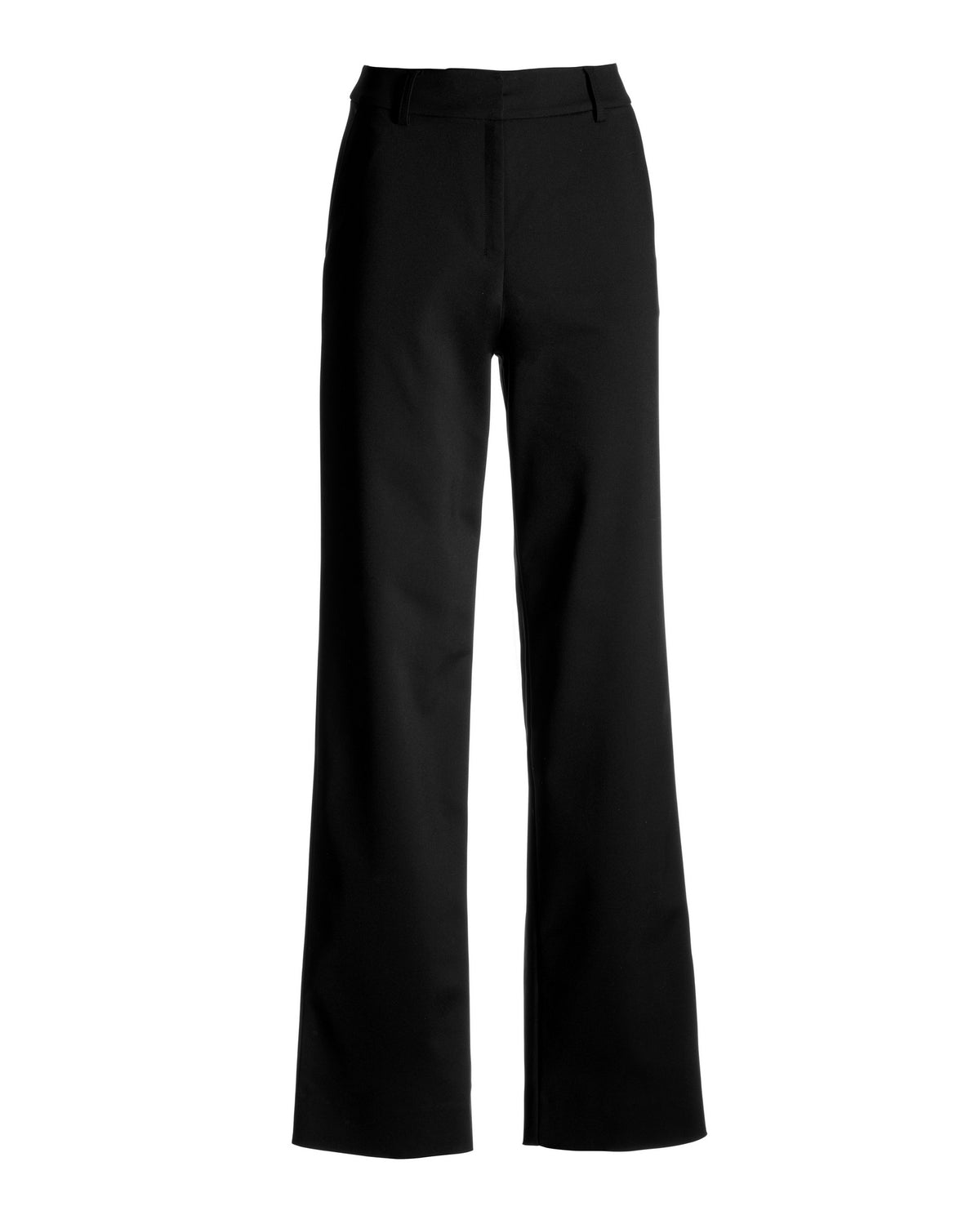 Malibu Modern High-Waist Wide-Leg Pant Black