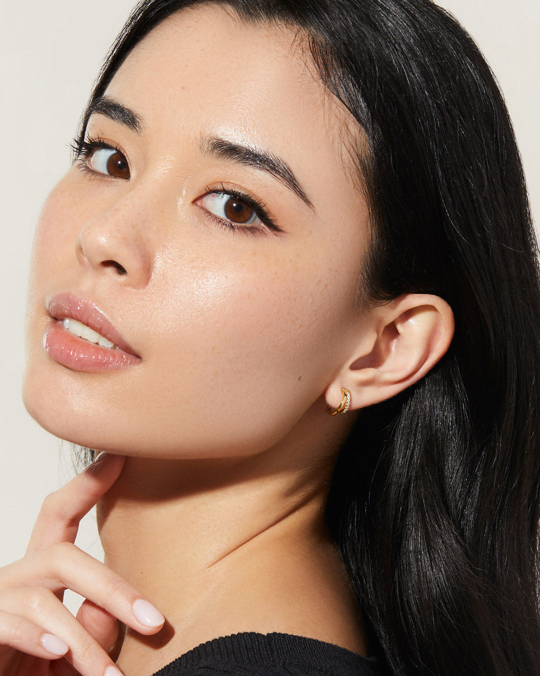 Double Hoop Earrings - Toda Mini