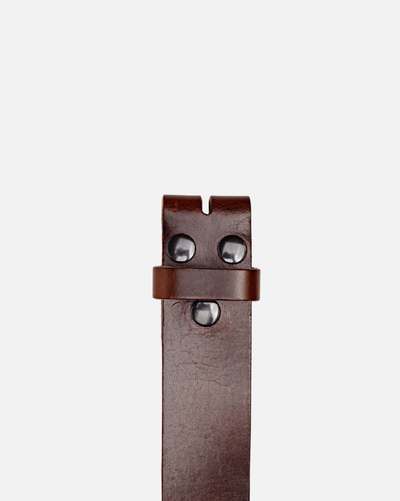 Mia | Brown Smooth Leather Belt Strap
