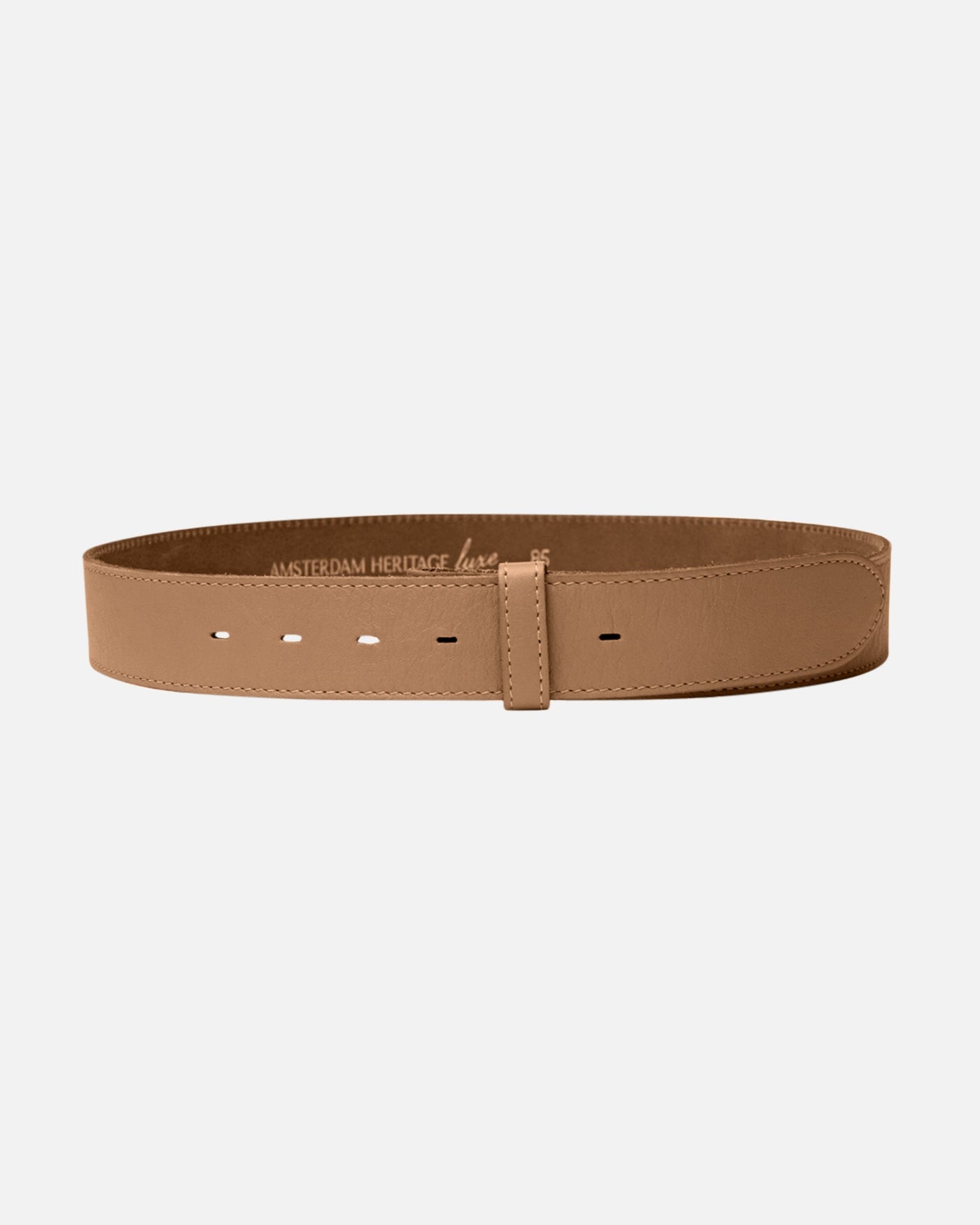Lia | Camel Soft Leather Belt Strap