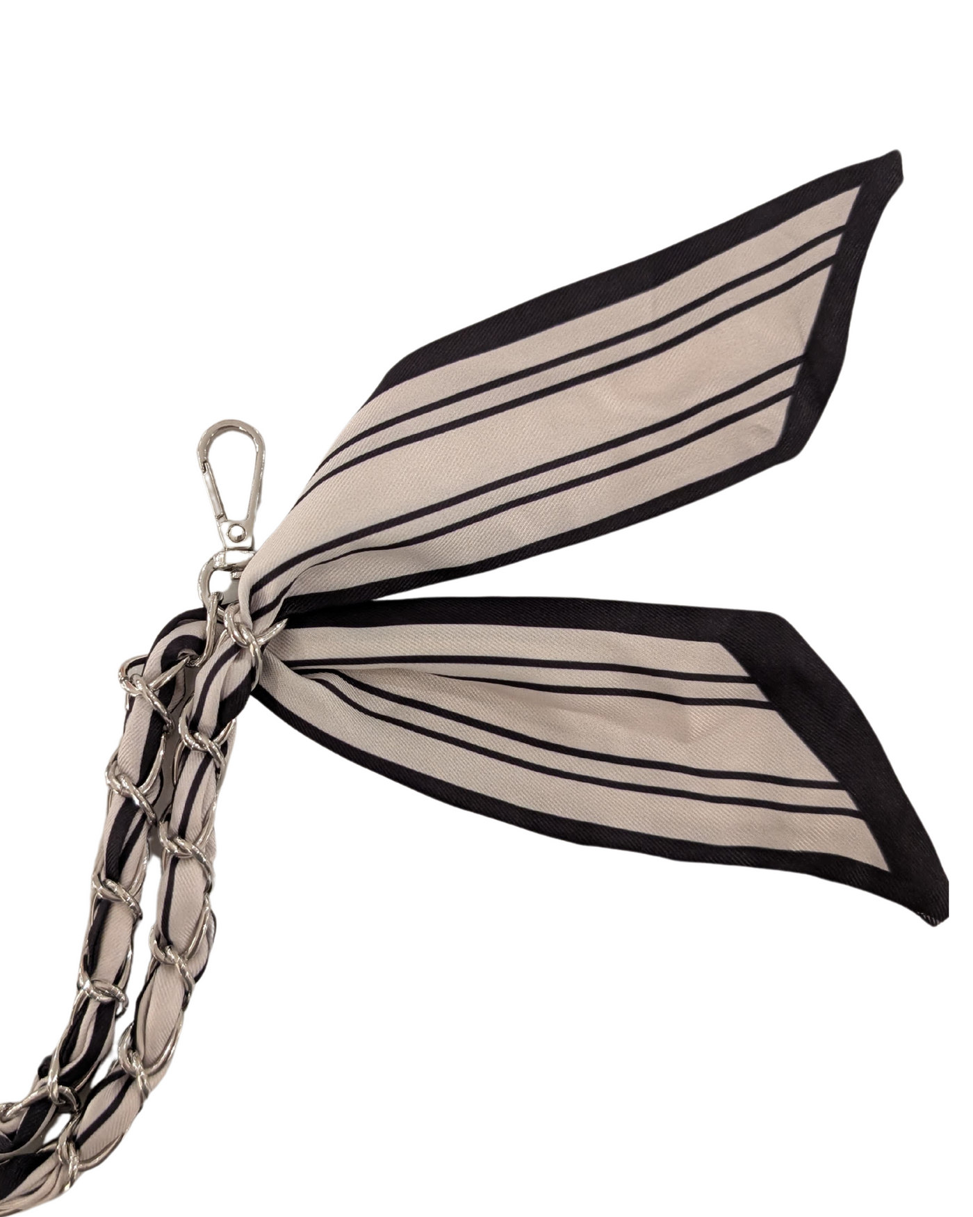 Black Tie Palms Crossbody Phone Chain