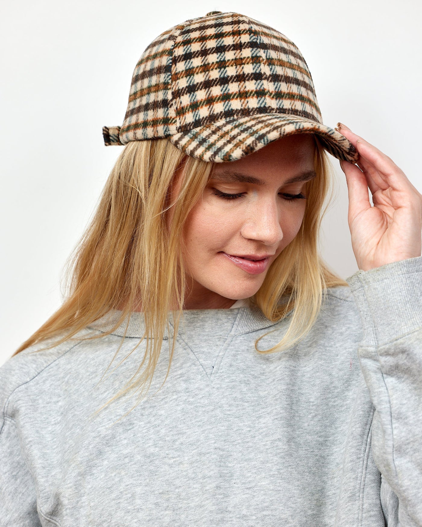 Everyday Plaid Cap