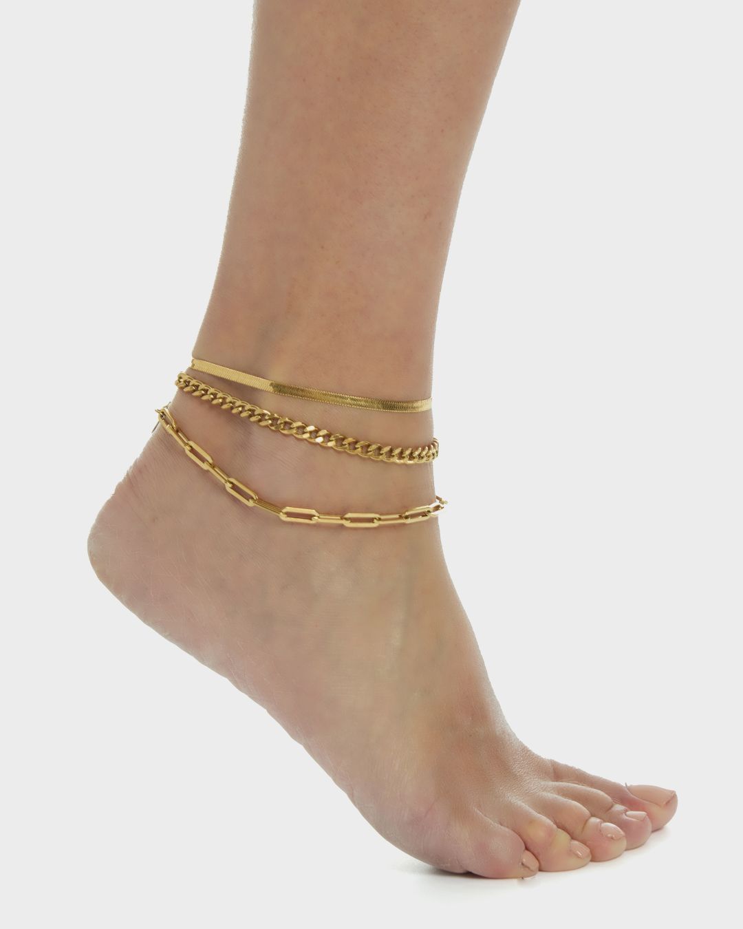 CINTHIA ANKLET SET GOLD