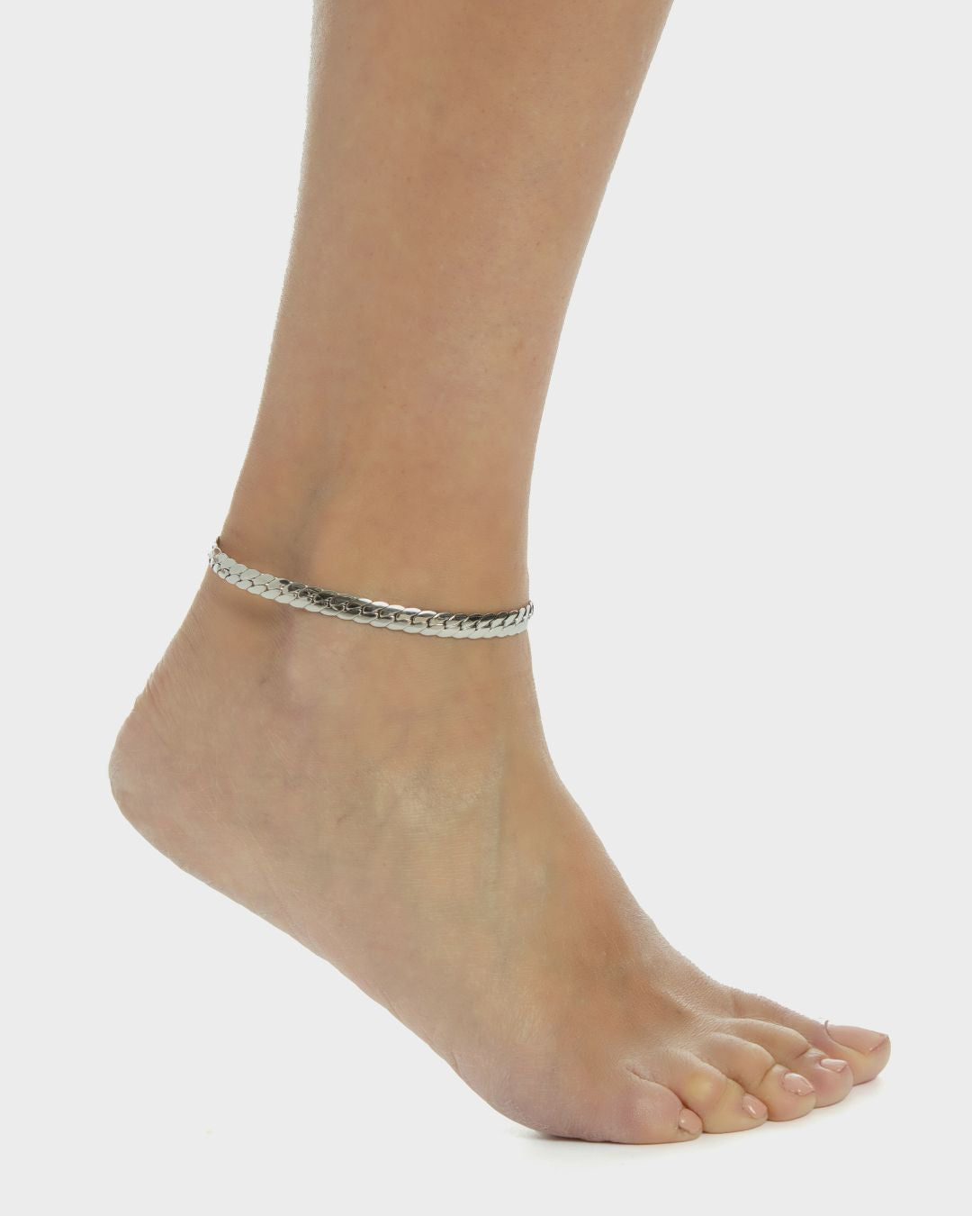 JEAN ANKLET SILVER