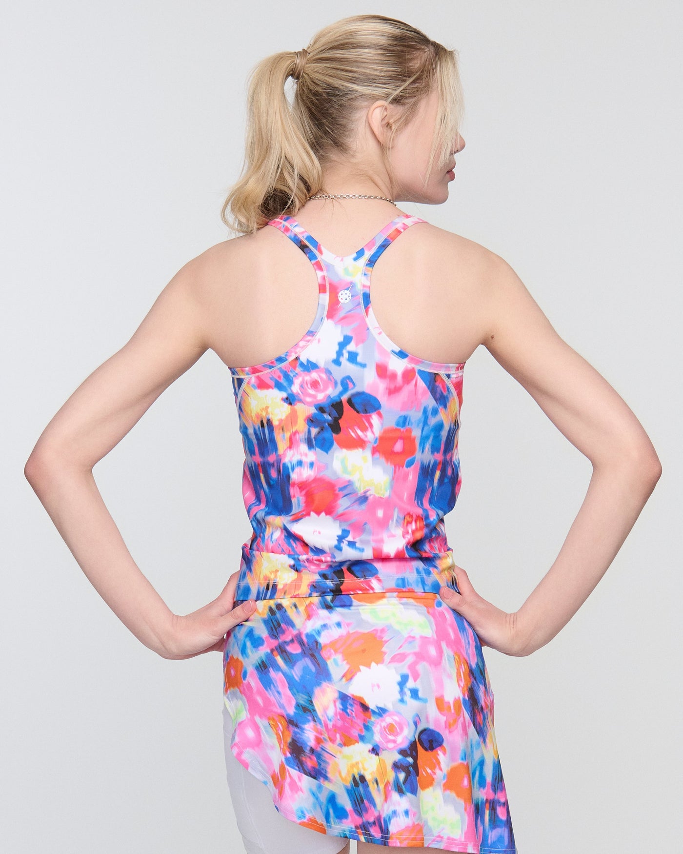 Andi Rally Racerback Pickleball Top – Mid-Length Performance Tank
