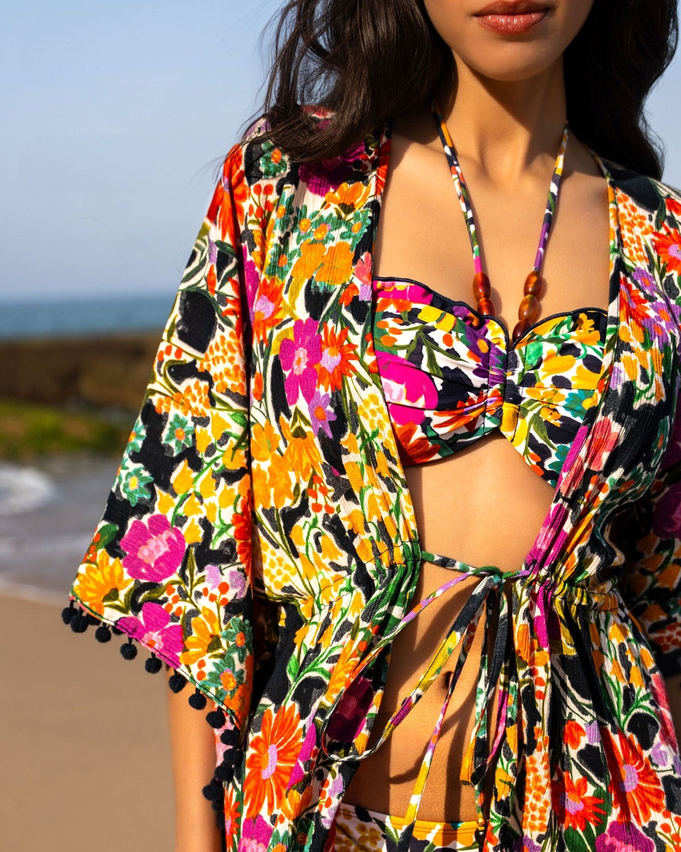 Audrey Caftan In Gardenia
