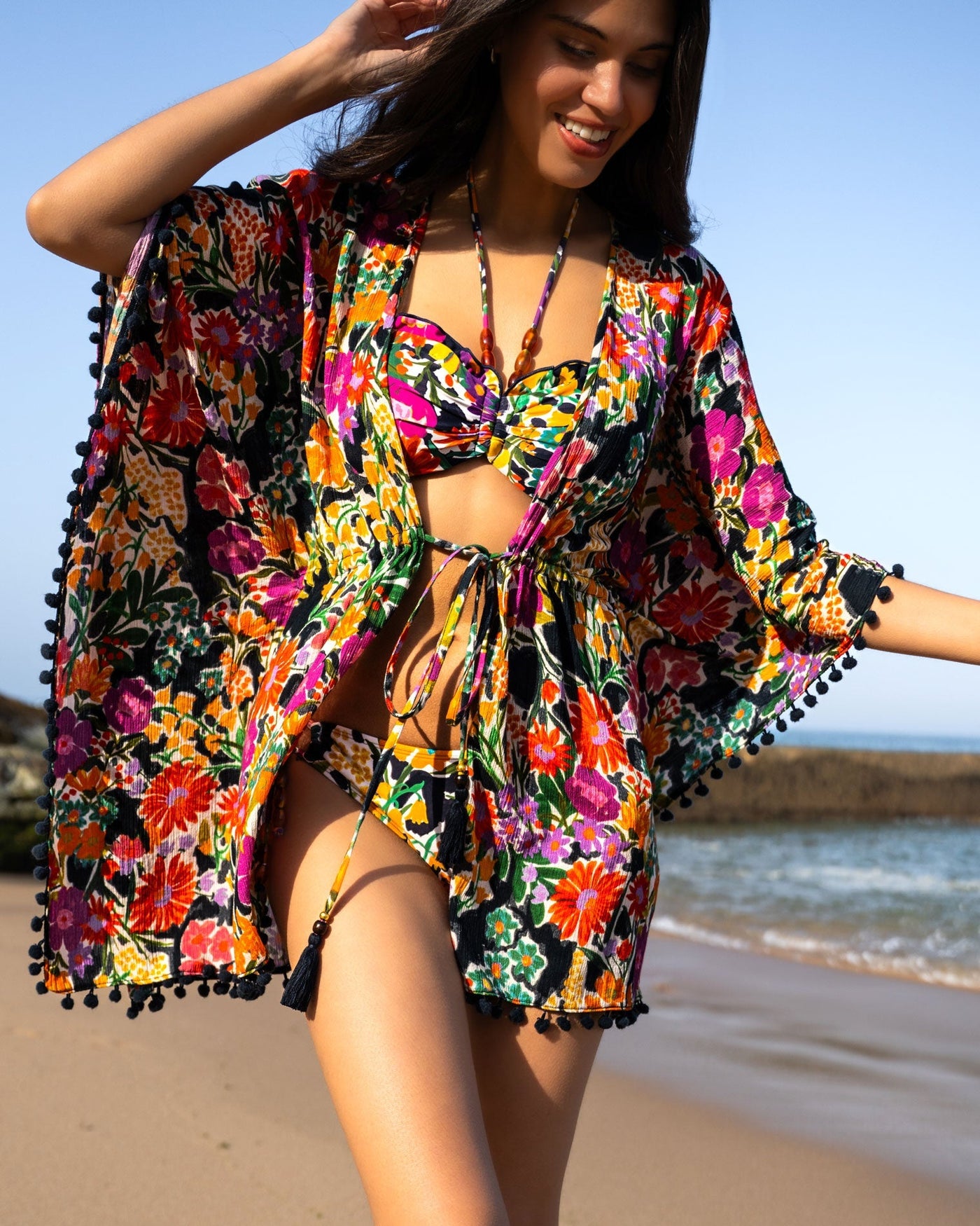 Audrey Caftan In Gardenia