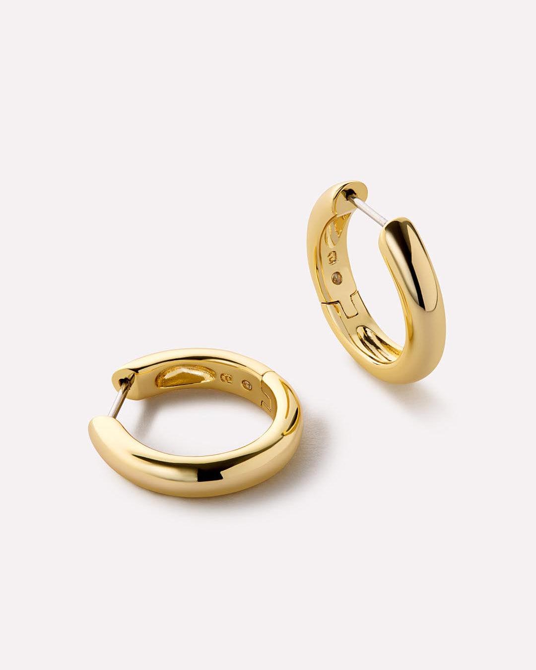 Gold Hoop Earrings - Giulia Medium | Boston Proper