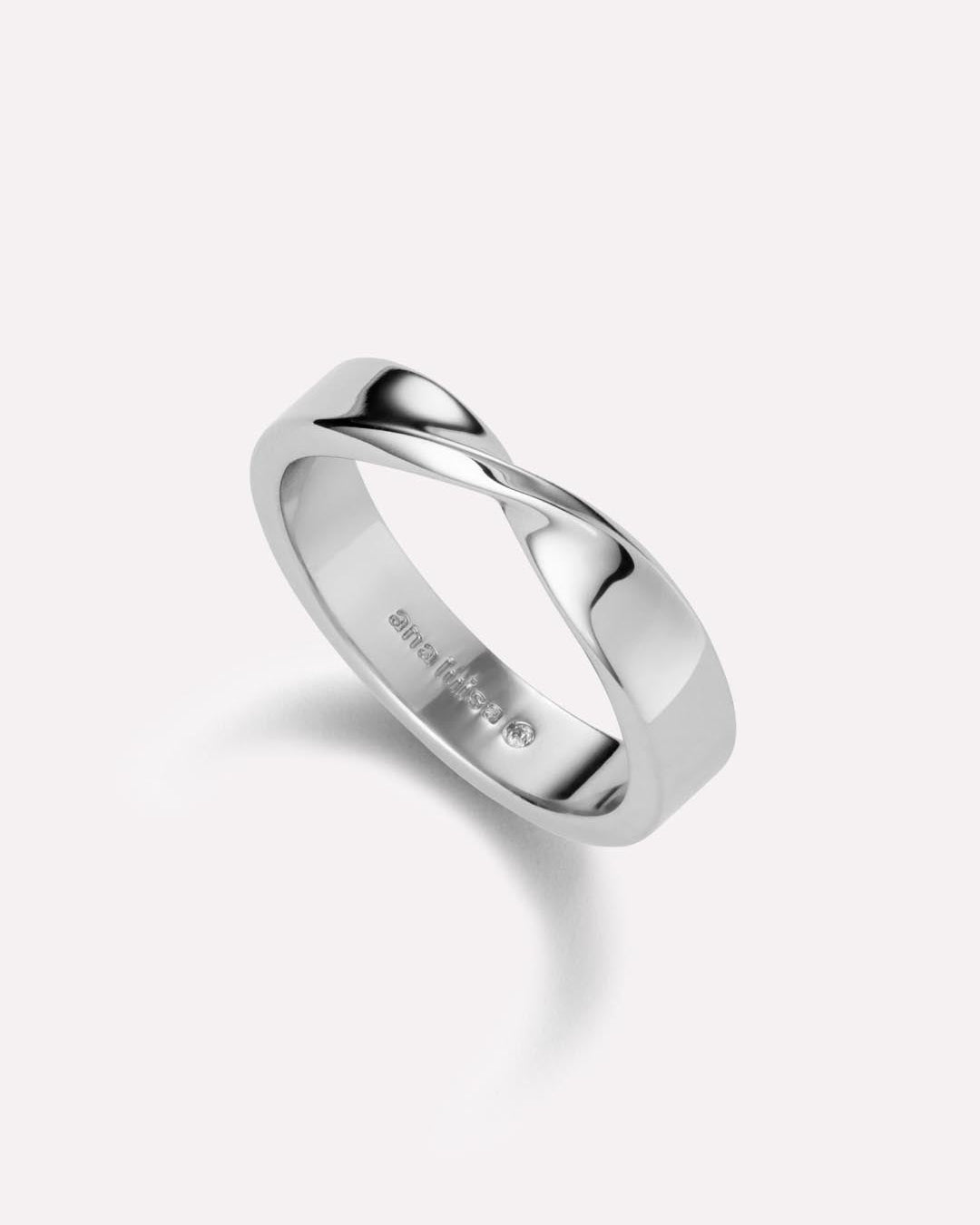 Band Ring - Eliora Silver