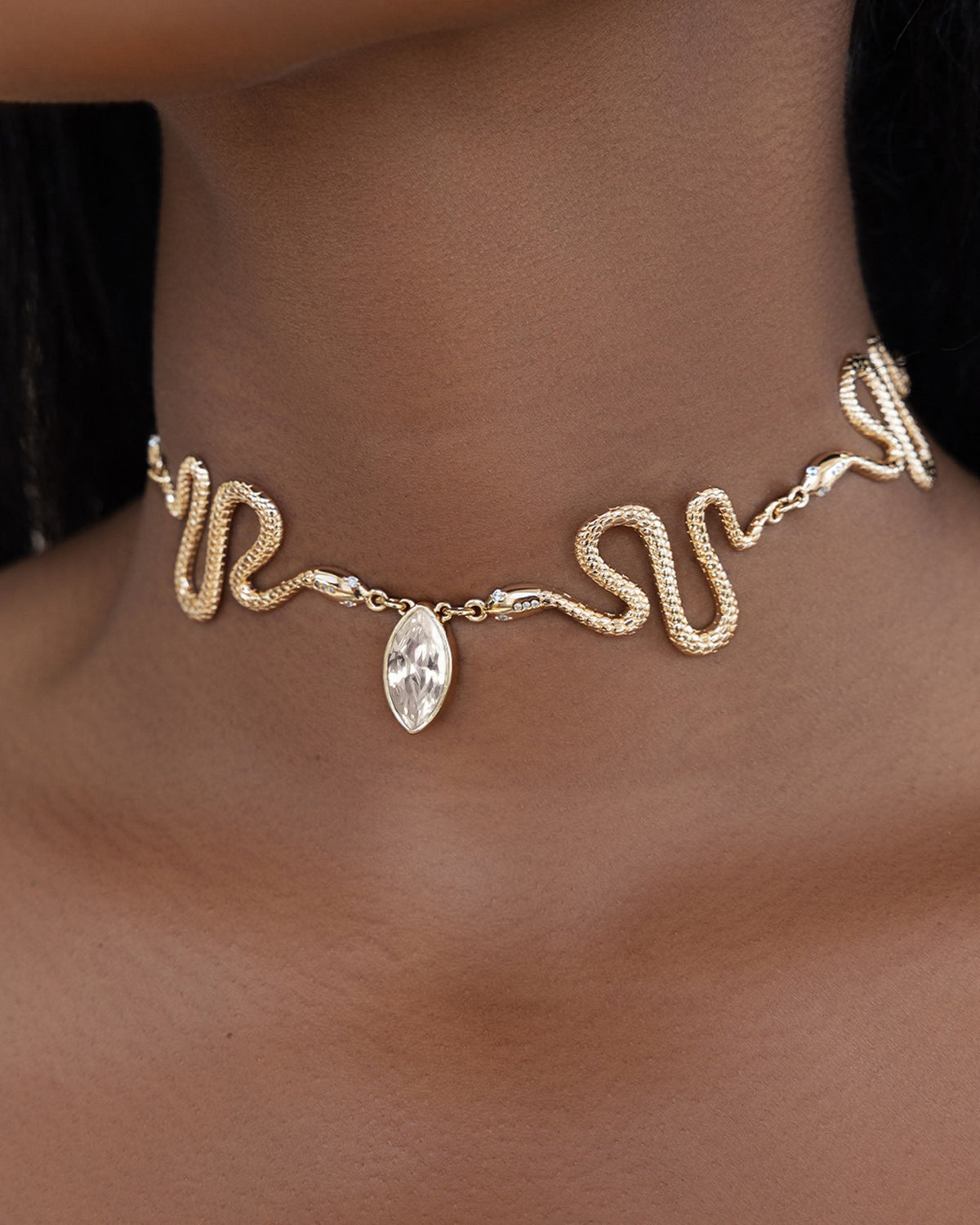 Serpentina Snake Choker