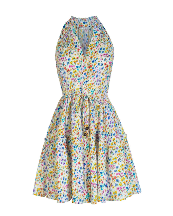 Charlotte Dress In Wildflower Fields