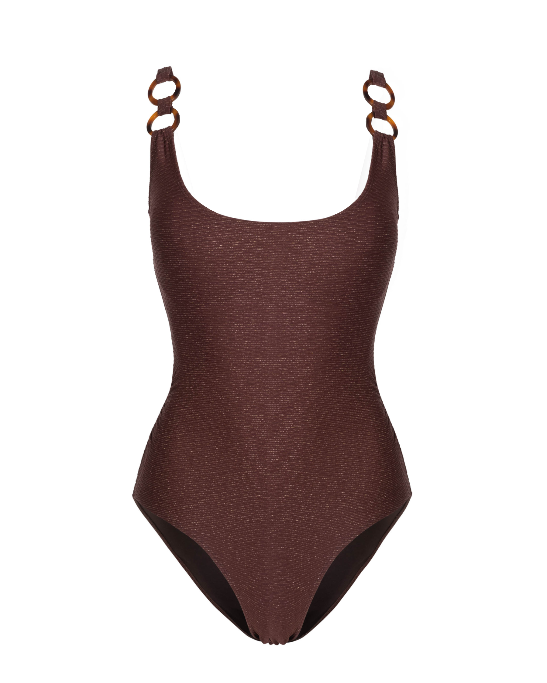Chloe Tank One Piece - Cacao Metallic | Boston Proper