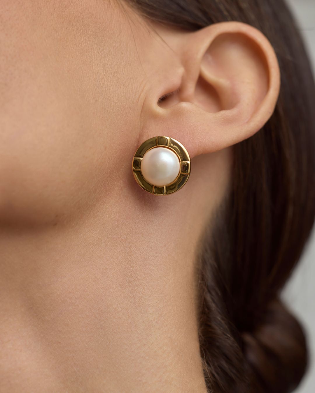 FRESHWATER PEARL THALES EARRINGS