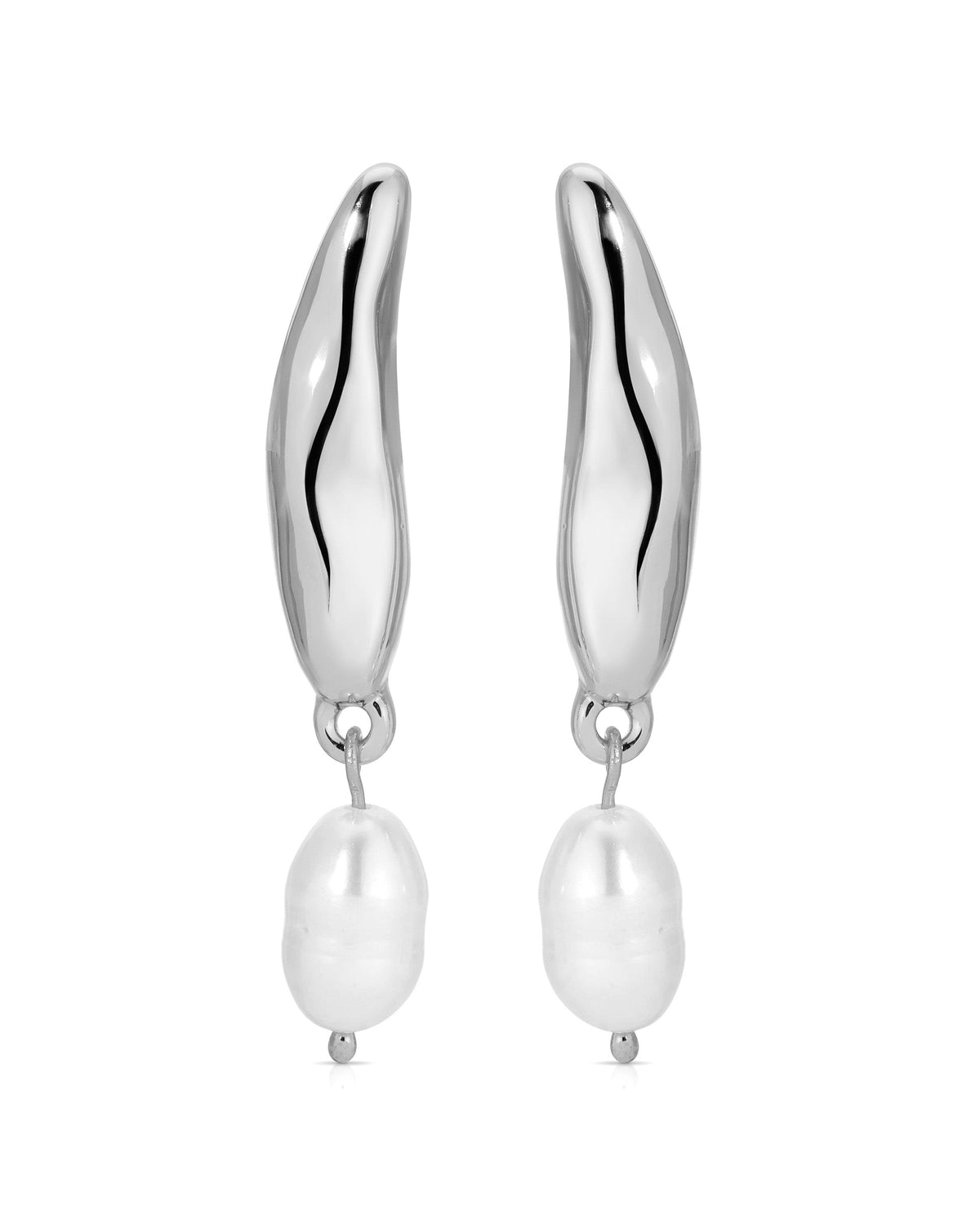 Liquid Luxe Pearl Earrings