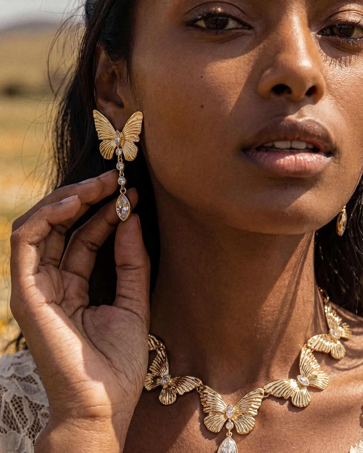 Butterfly Dangle Earrings