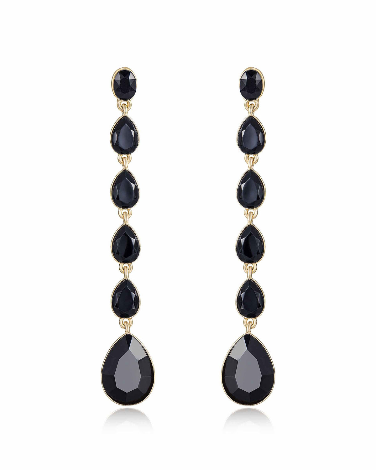 Crystallized Drop Earrings