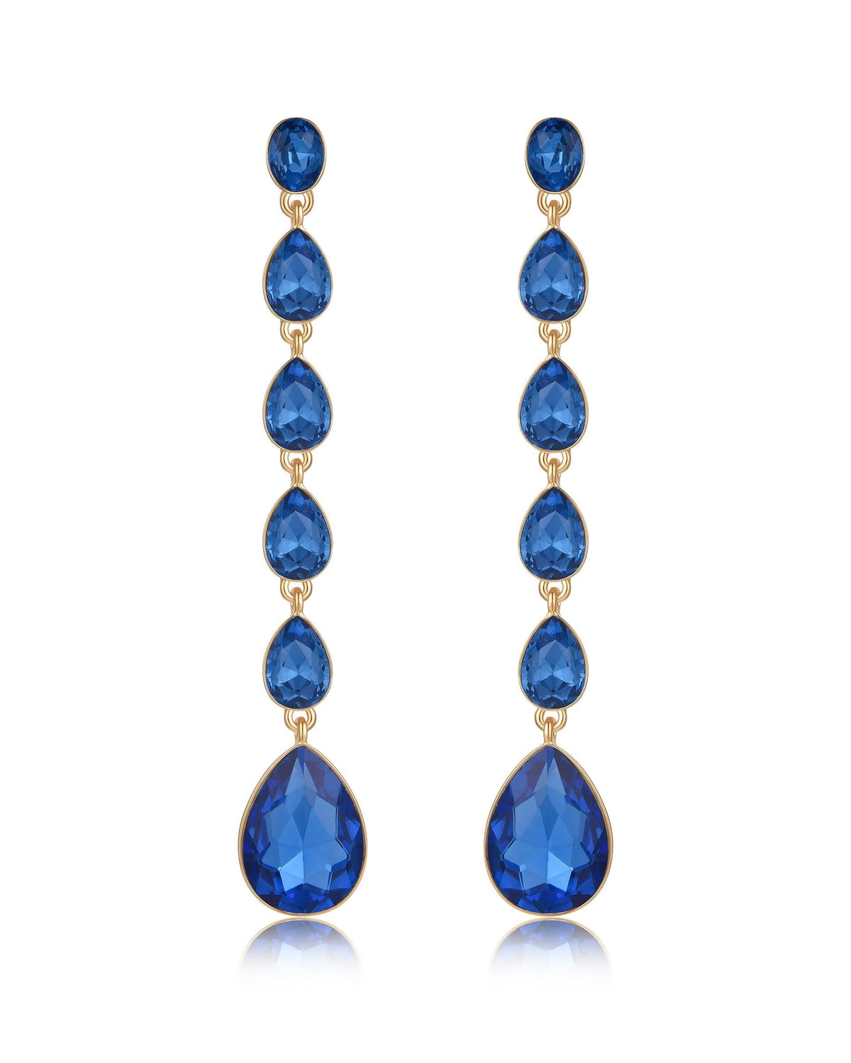 Crystallized Drop Earrings
