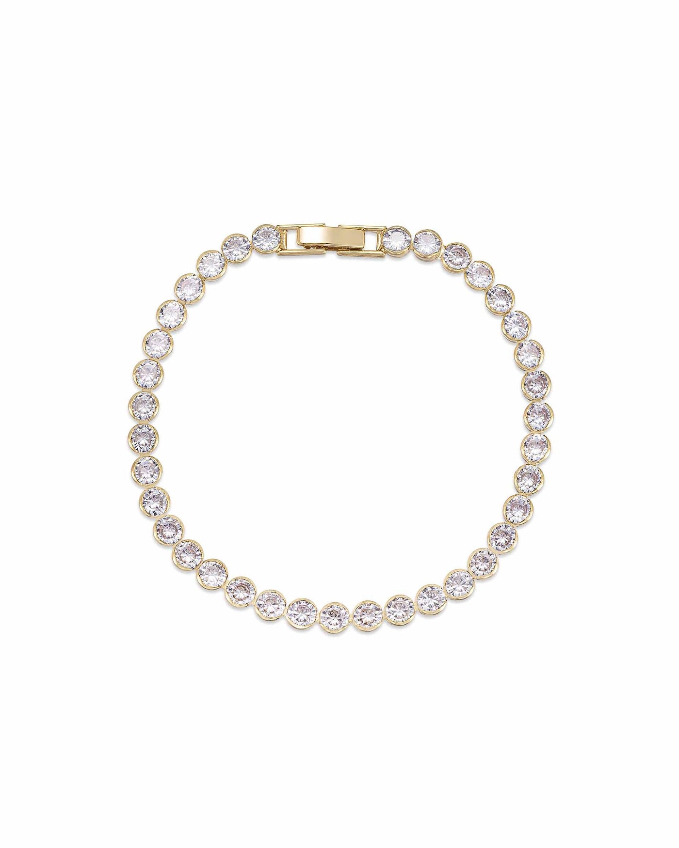 Crystal Chain Tennis Bracelet
