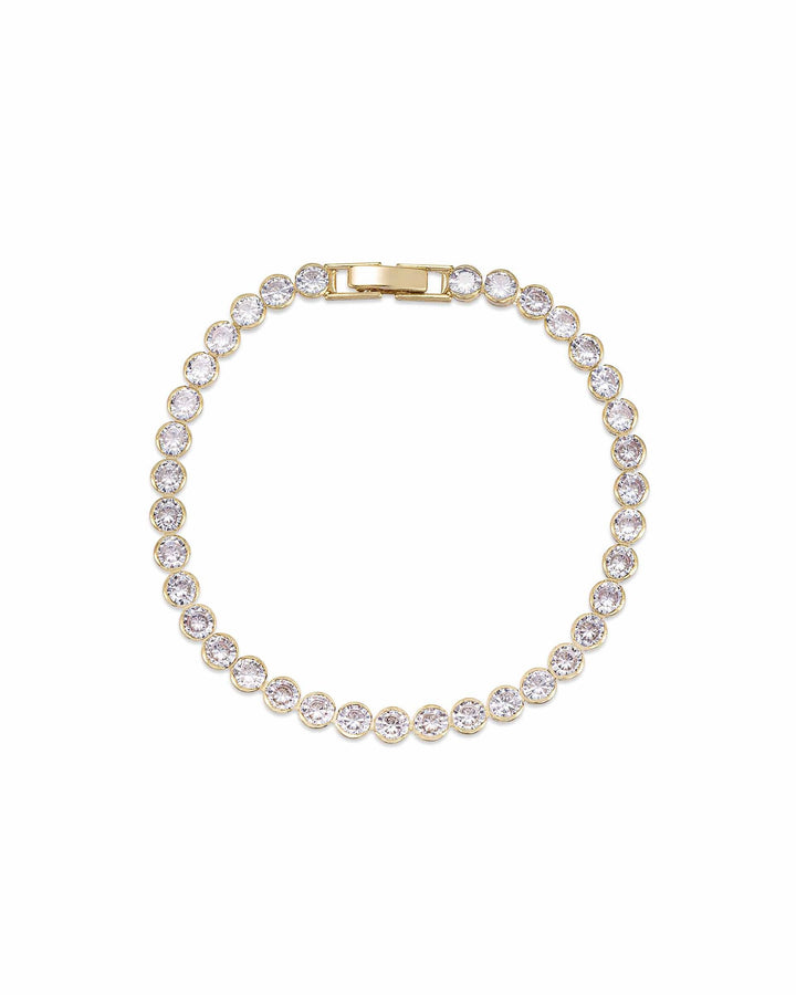 Crystal Chain Tennis Bracelet