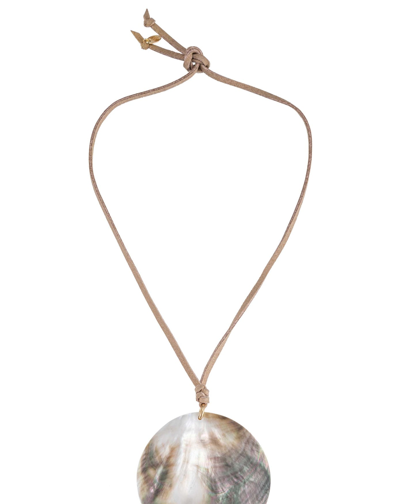 Opalescent Shell Necklace Set