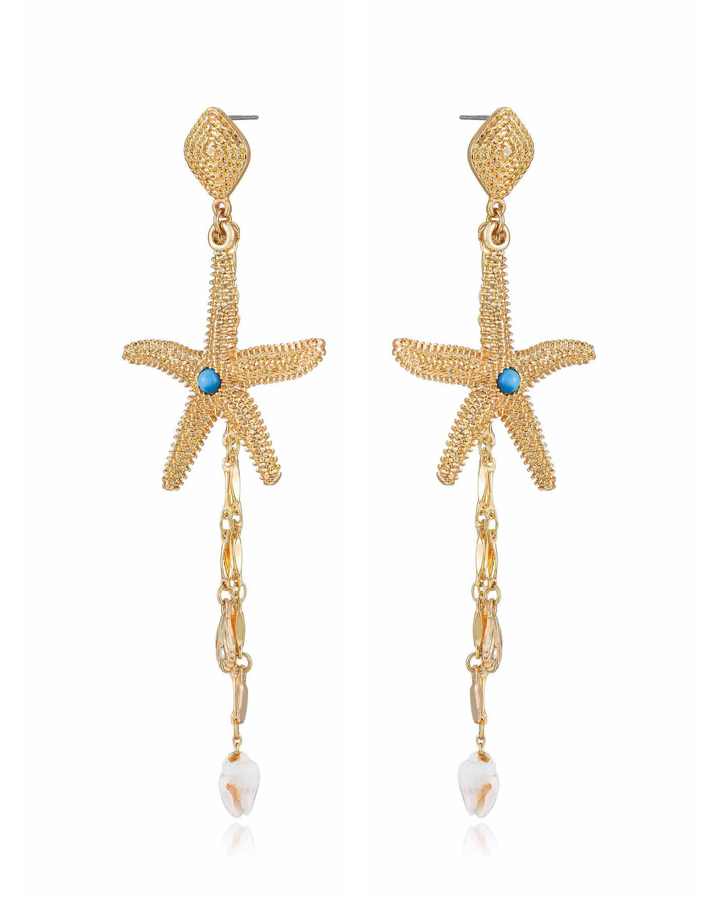 Starfish Seeker Drop Earrings