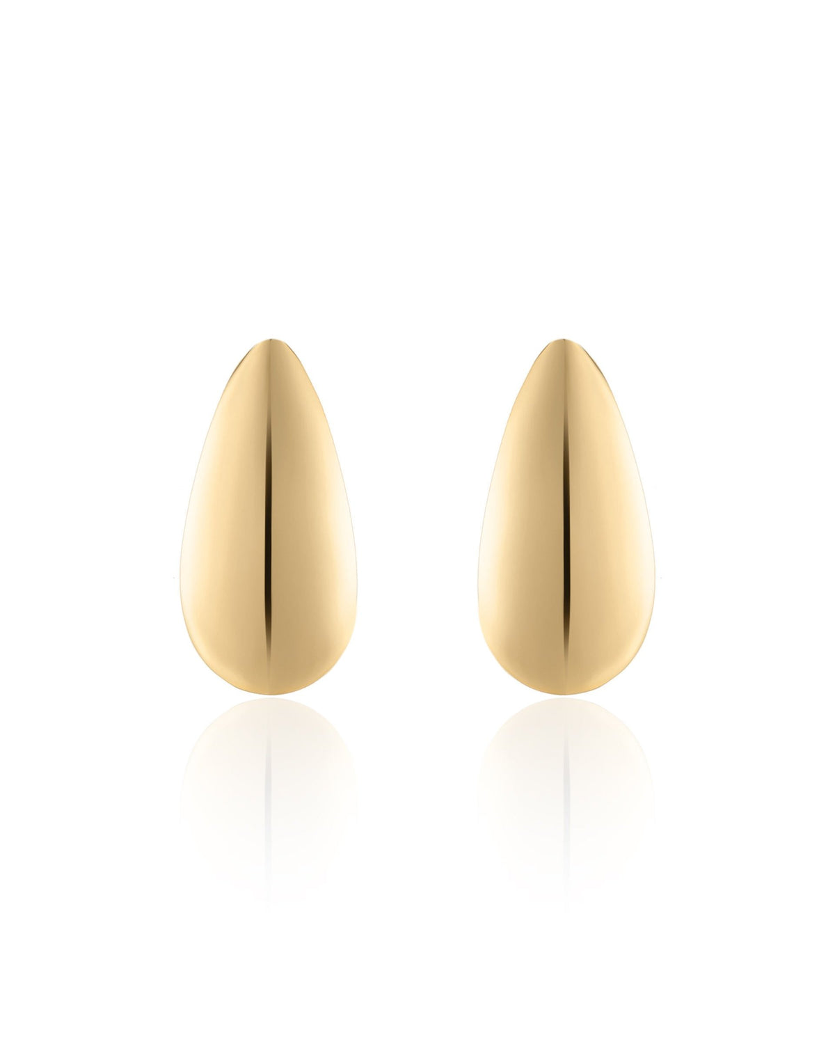 Golden Teardrop Earrings
