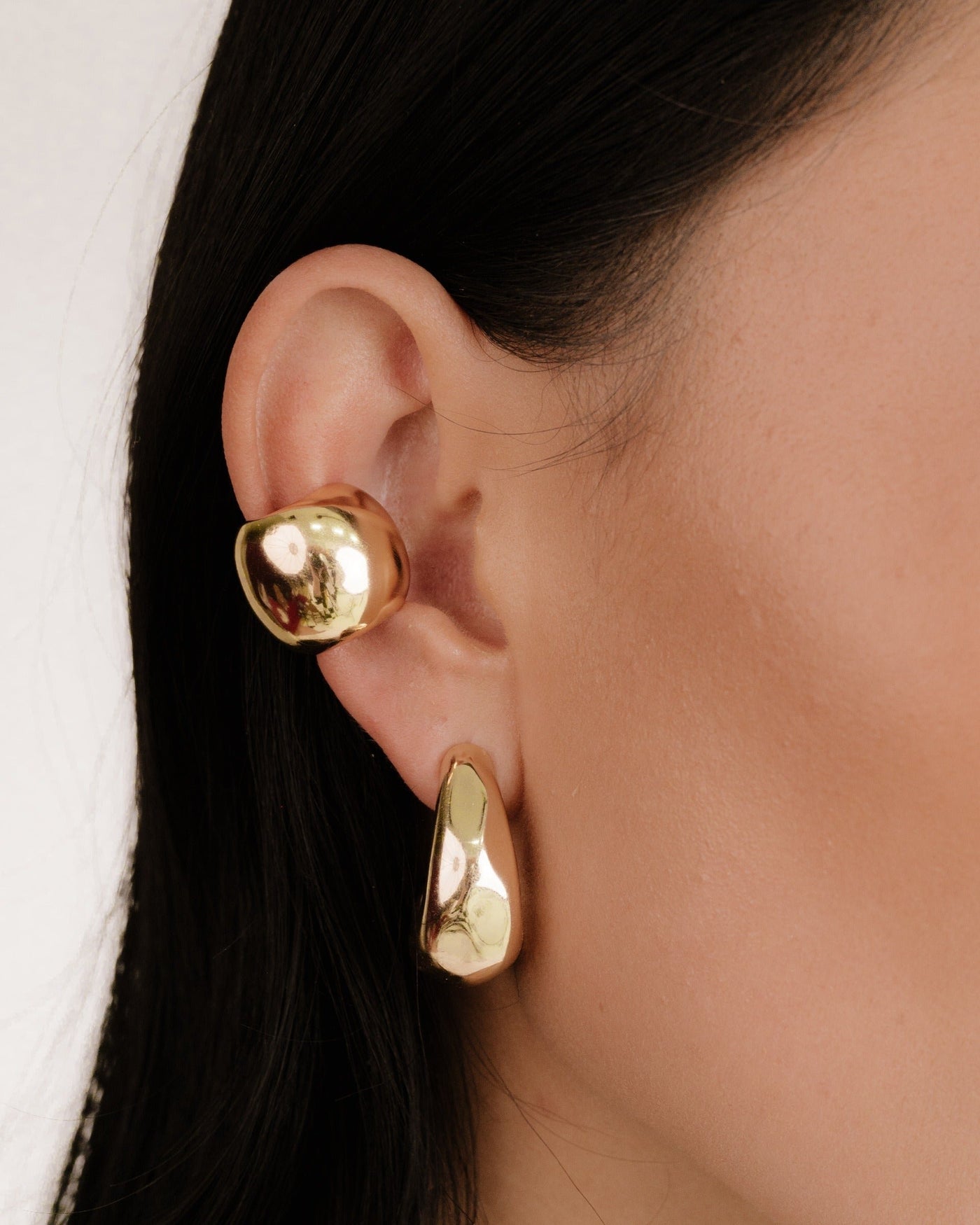 Chunky Metal Ear Cuff