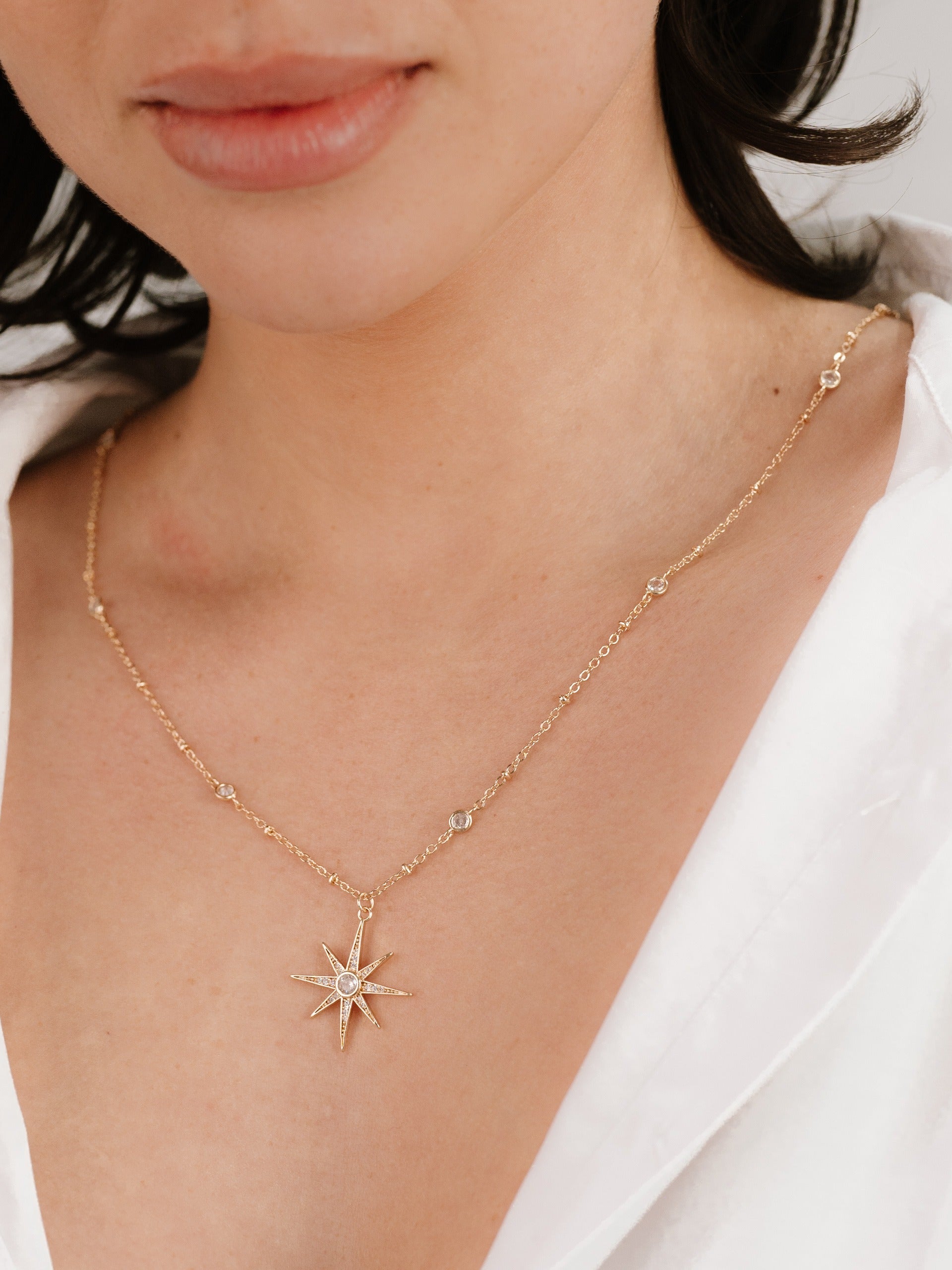 【Gunda】最初期 STAR BURST NECKLACE 超希少 Starburst Pendant Necklace | Boston Proper