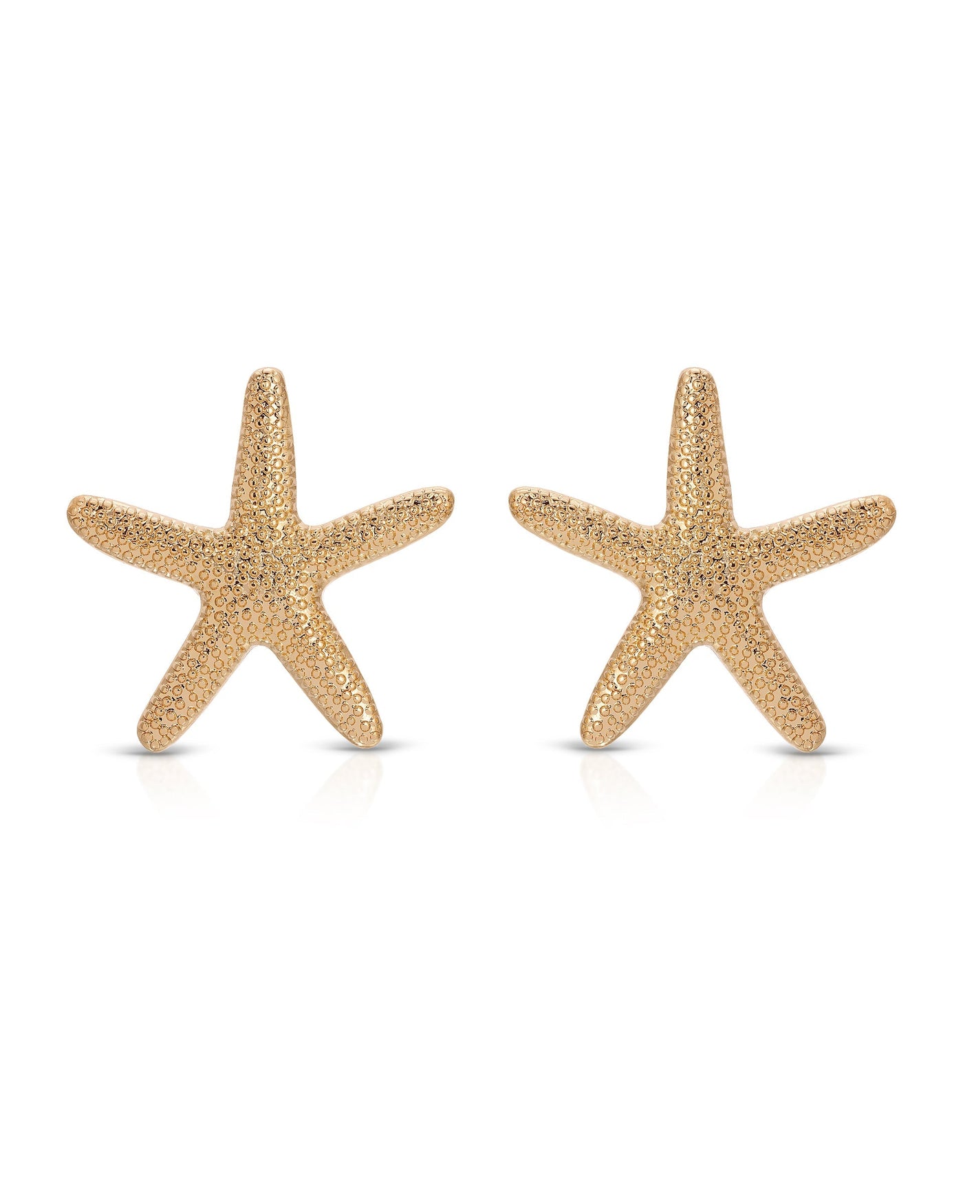 Statement Starfish Stud Earrings