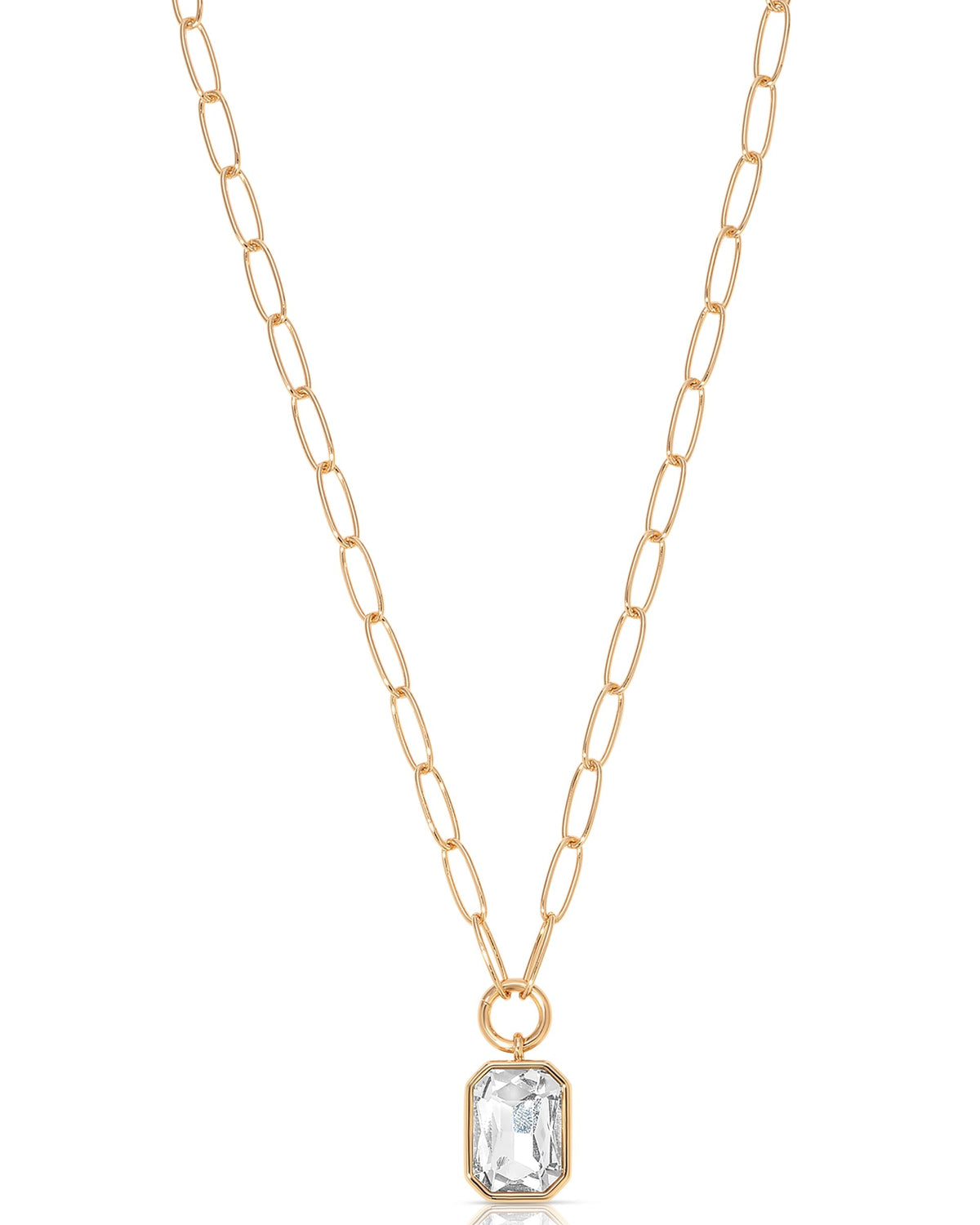 Deco Pendant Necklace