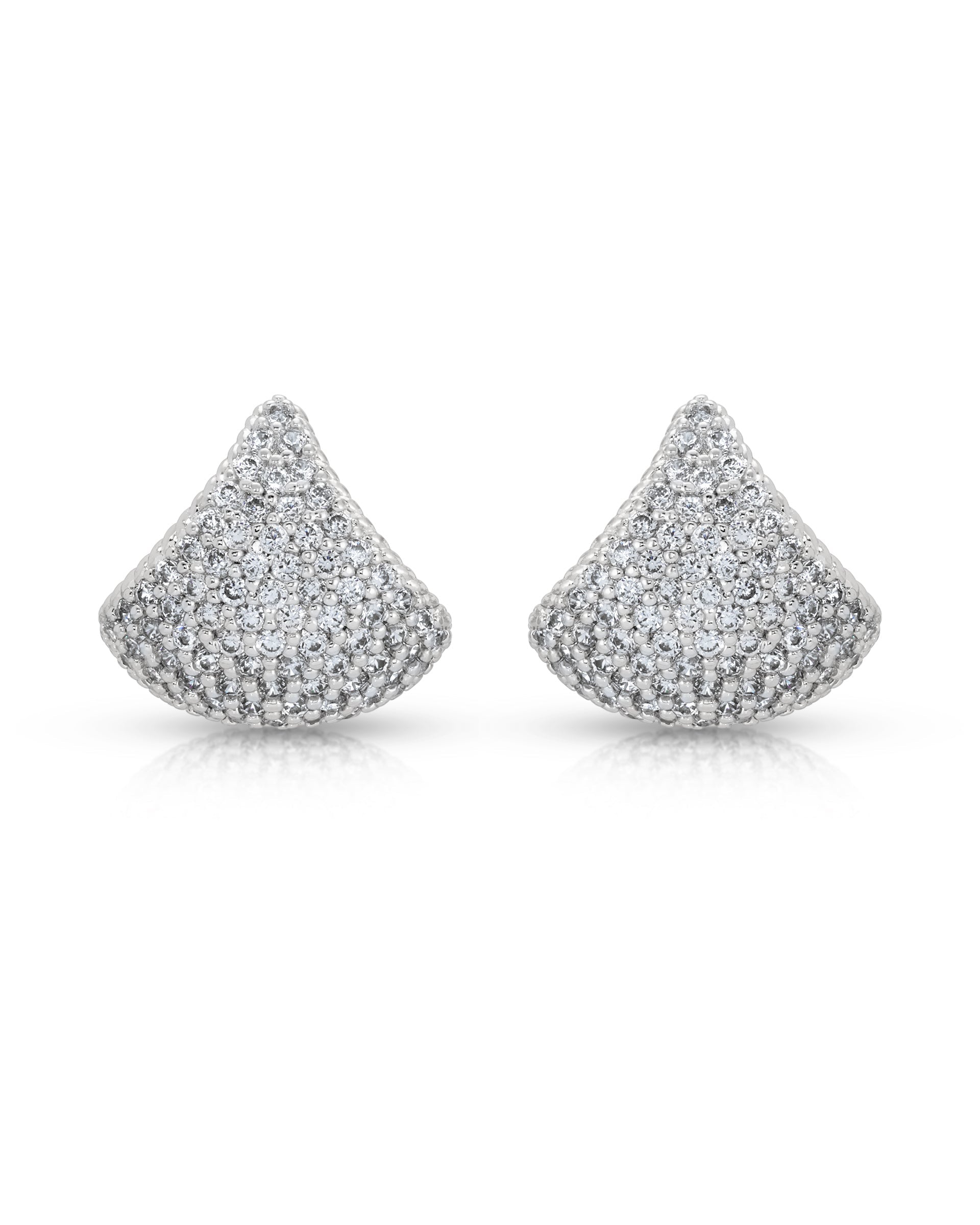 Pavé Encrusted Huggie Hoops | Boston Proper