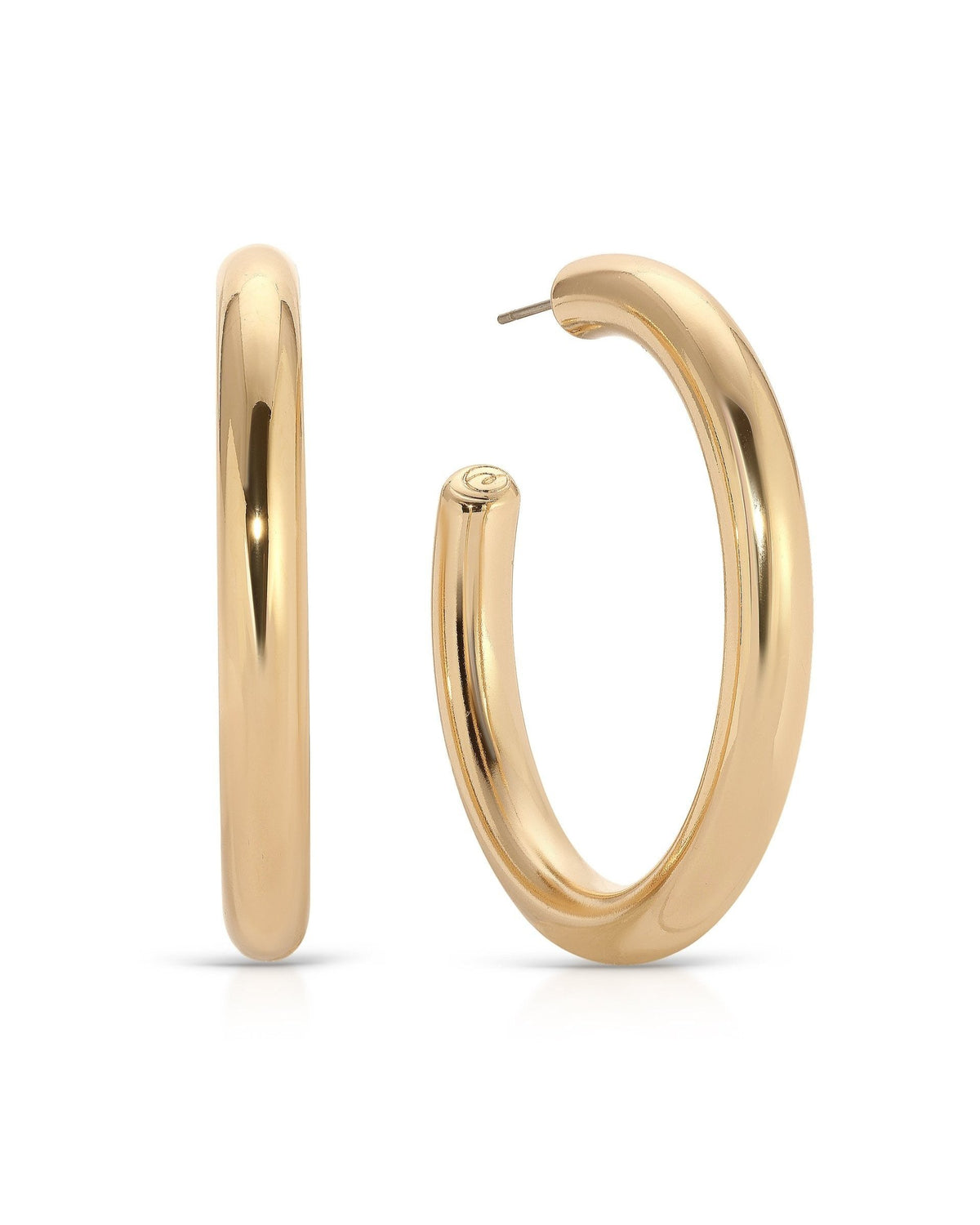 Large Thick Classic Hoops