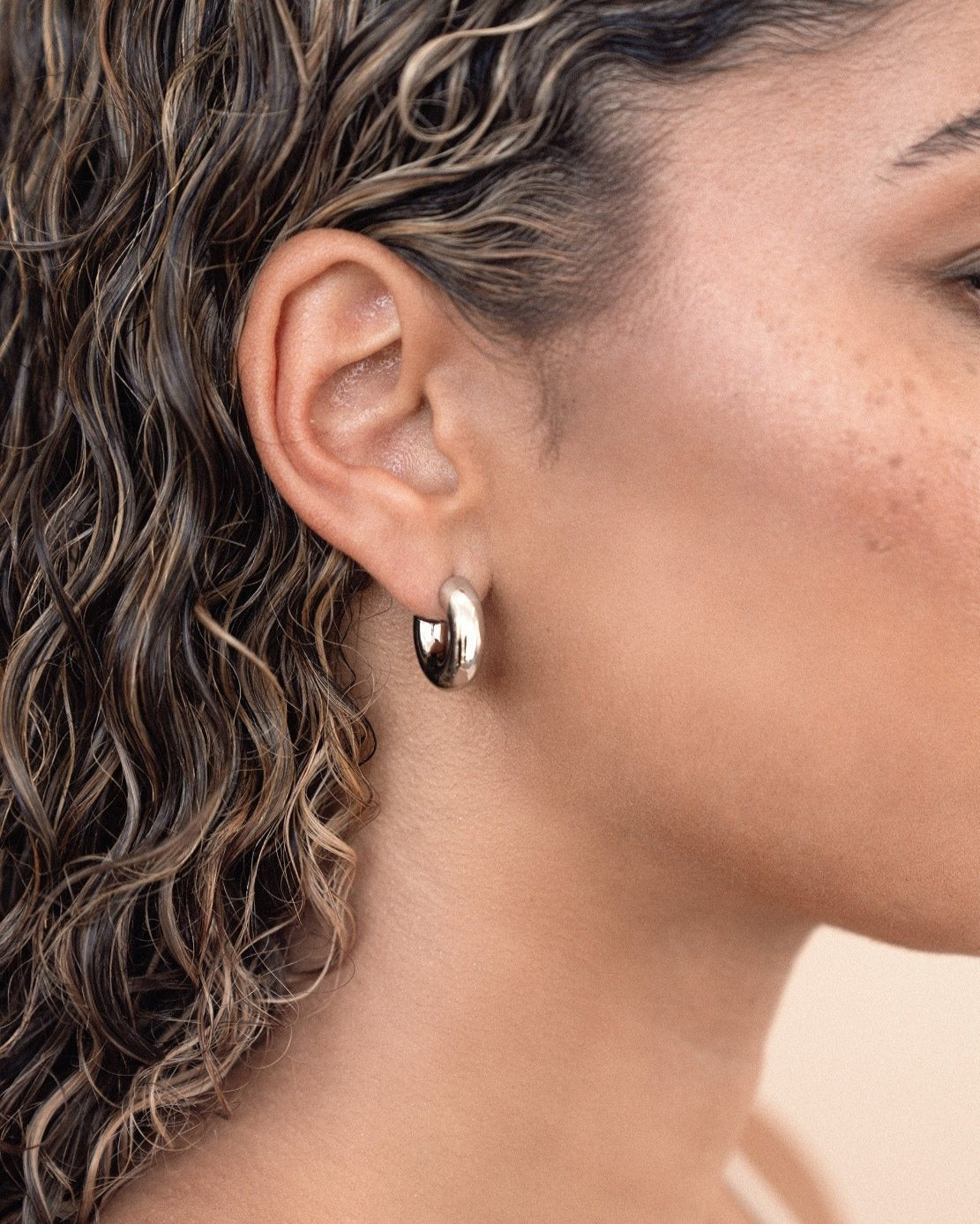 Mini Thick Classic Hoops | Boston Proper