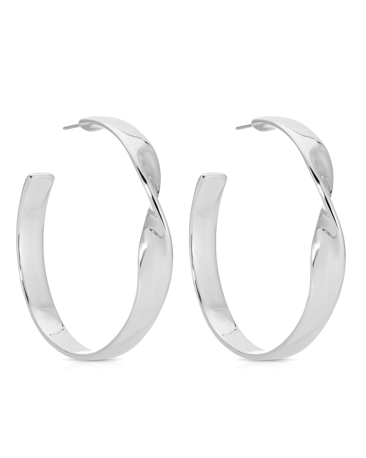 Heirloom Twist Large Hoops