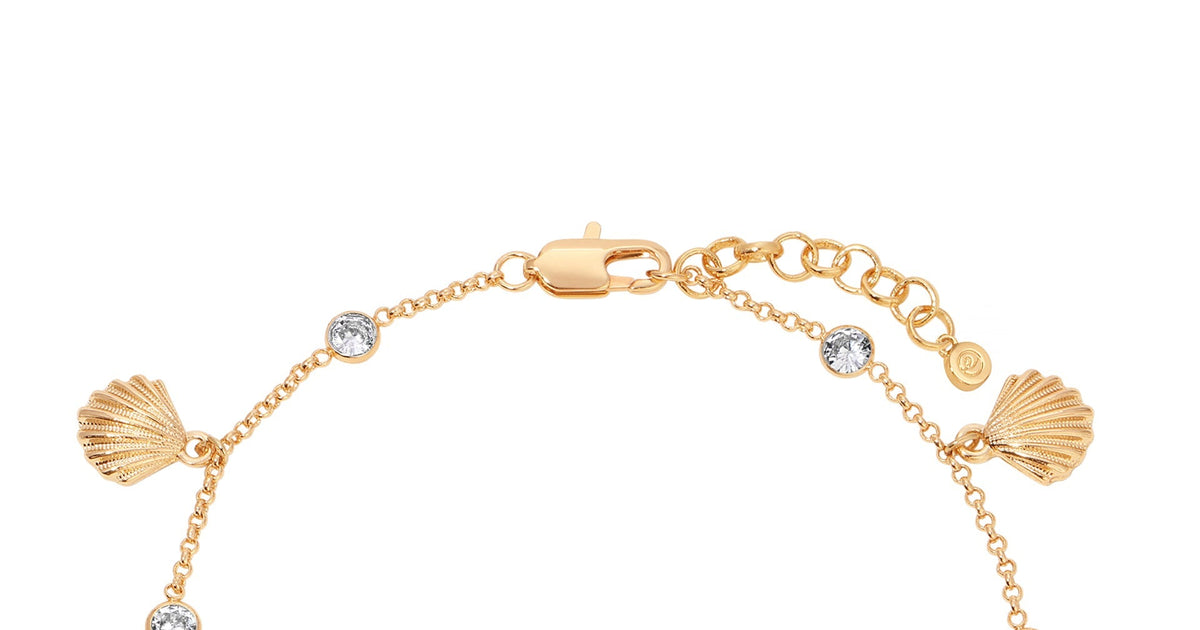 Scallop Shell Anklet & Boston Proper