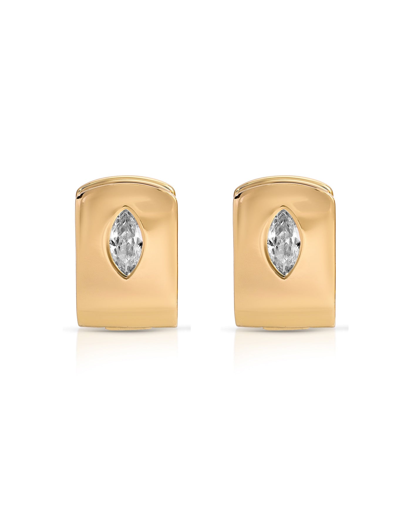 Marquise Crystal Huggies