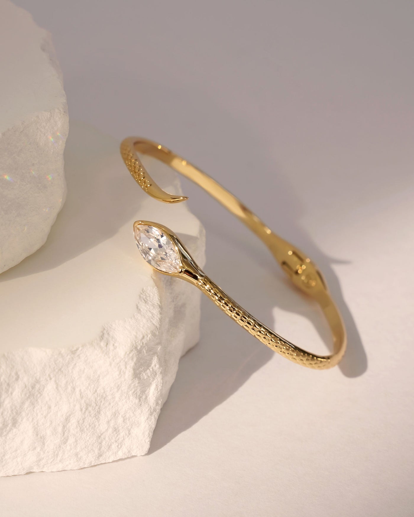 Marquise Crystal Cuff