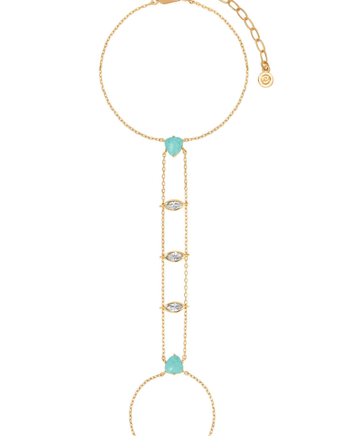 Turquoise Solstice Hand Chain