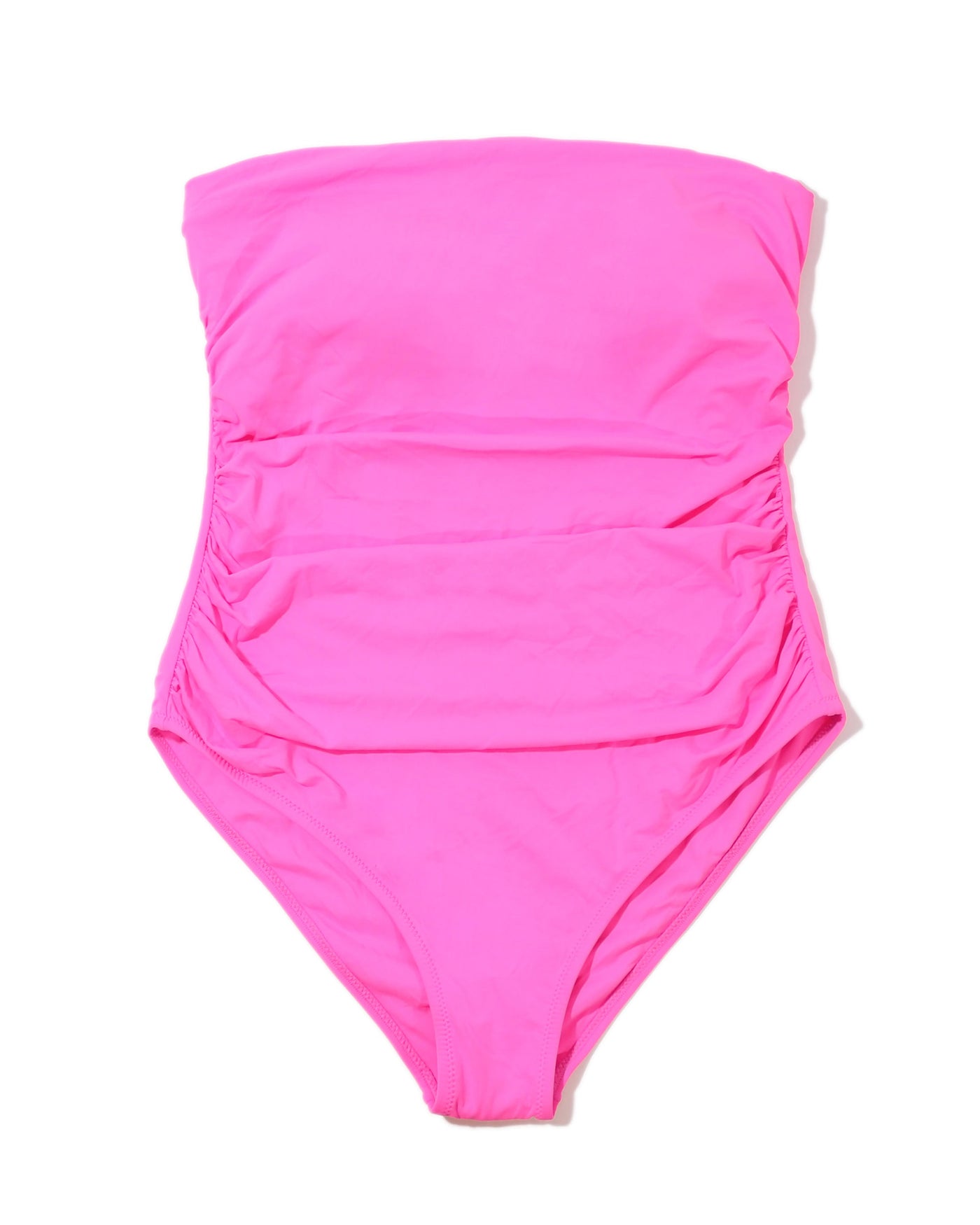 Bandeau One Piece Swimsuit Unapologetic Pink