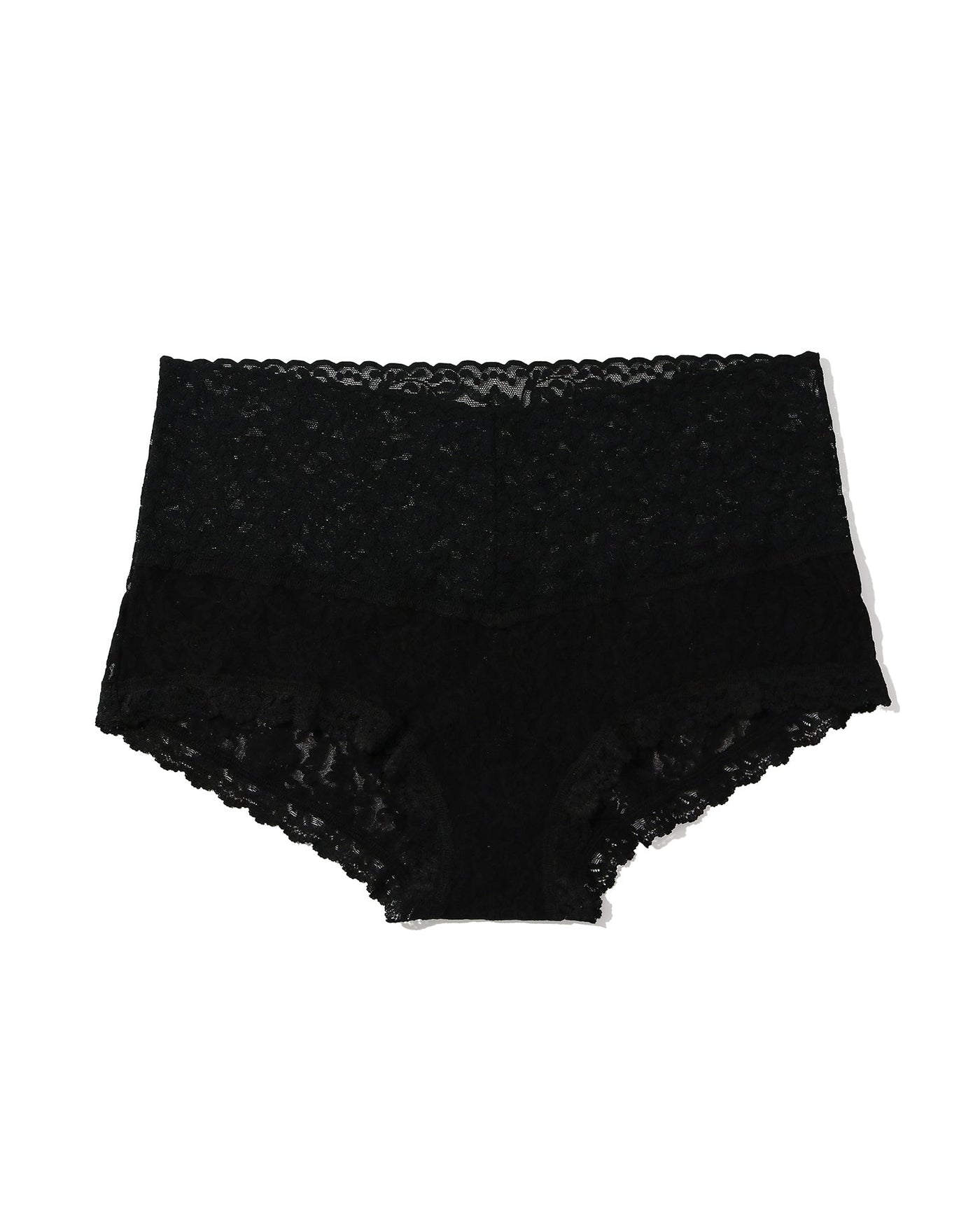Plus Retro Boyshort Black