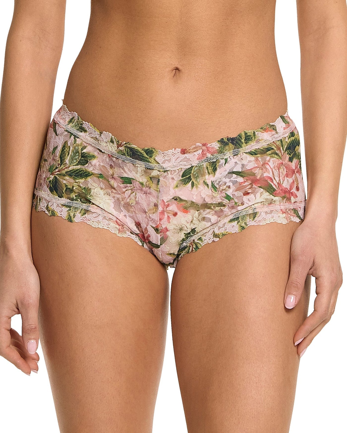 Printed Signature Lace® Boyshort French Garden Sale
