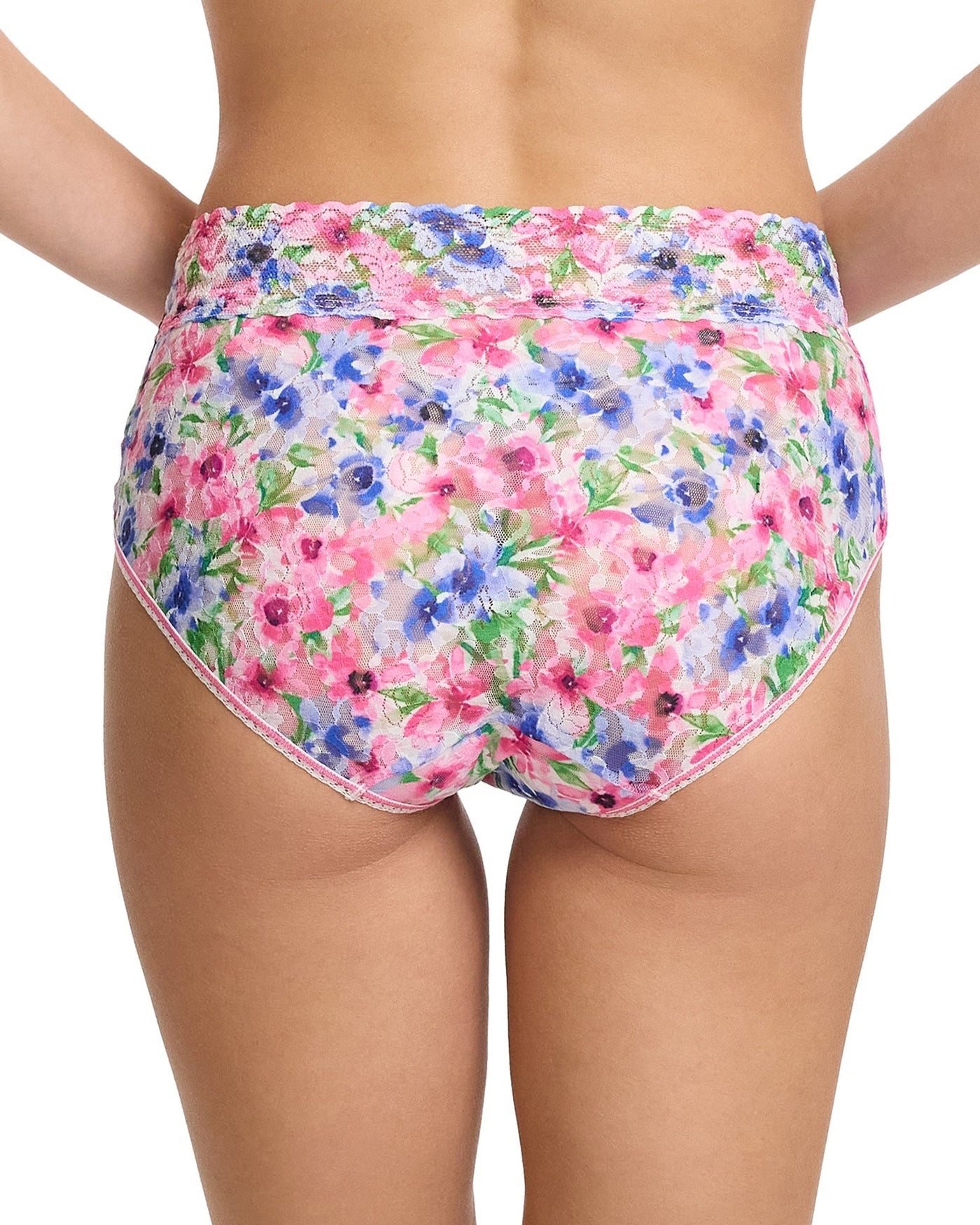 Printed Signature Lace® French Brief Paint And Pour